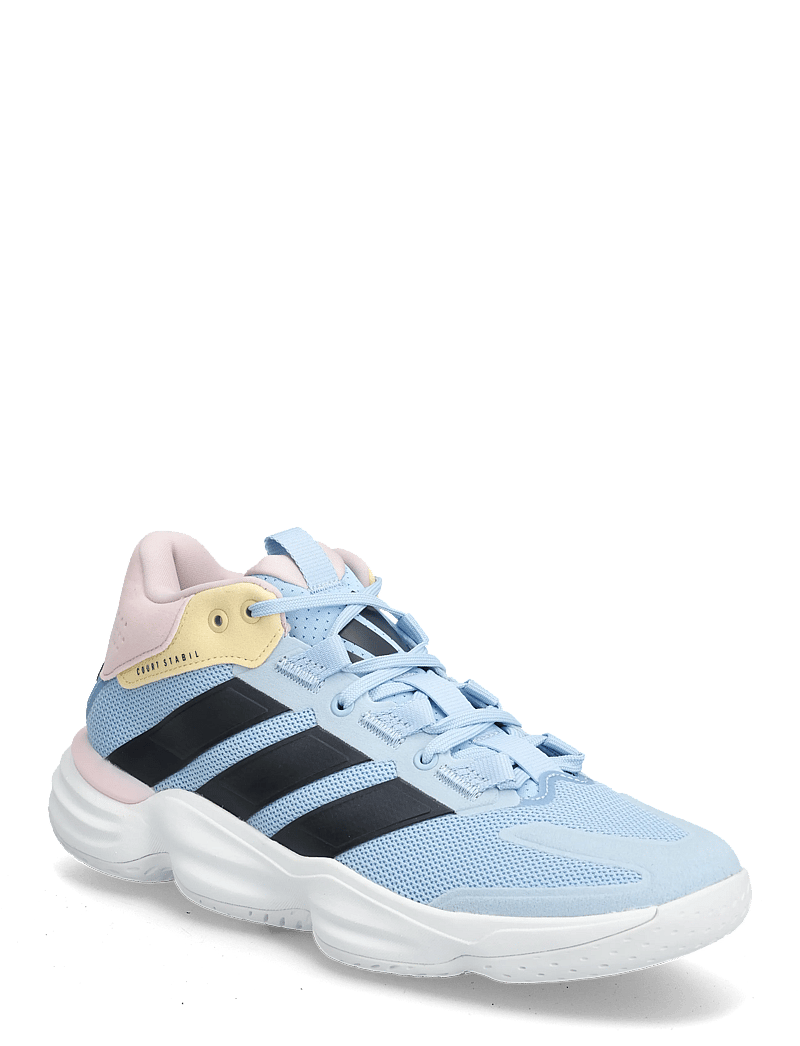 adidas Performance - Courtstabil W - höga sneakers - ftwwht/broyal/tmsoor - 0