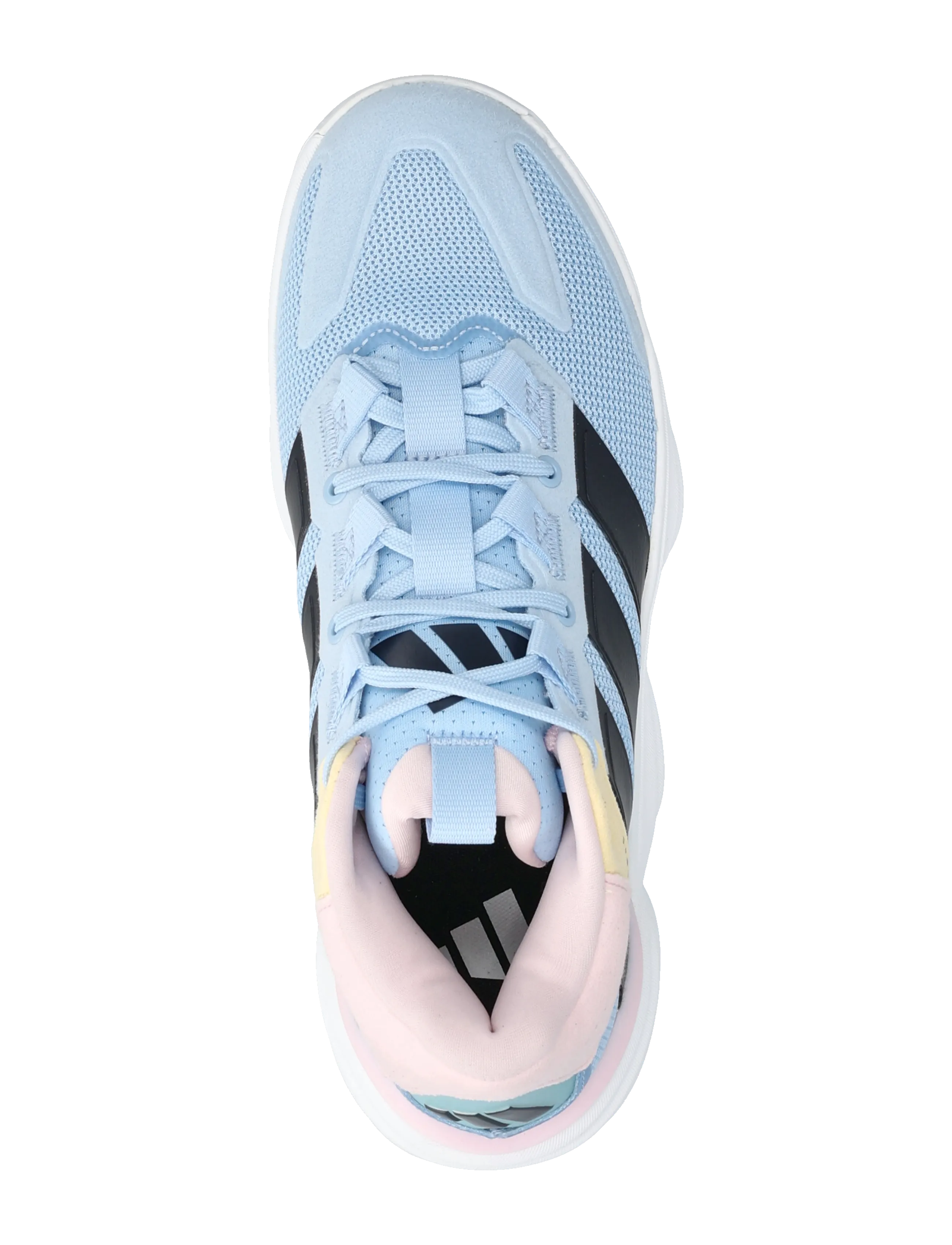 adidas Performance - Courtstabil W - sporta apavi ar augstu augšdaļu - ftwwht/broyal/tmsoor - 3