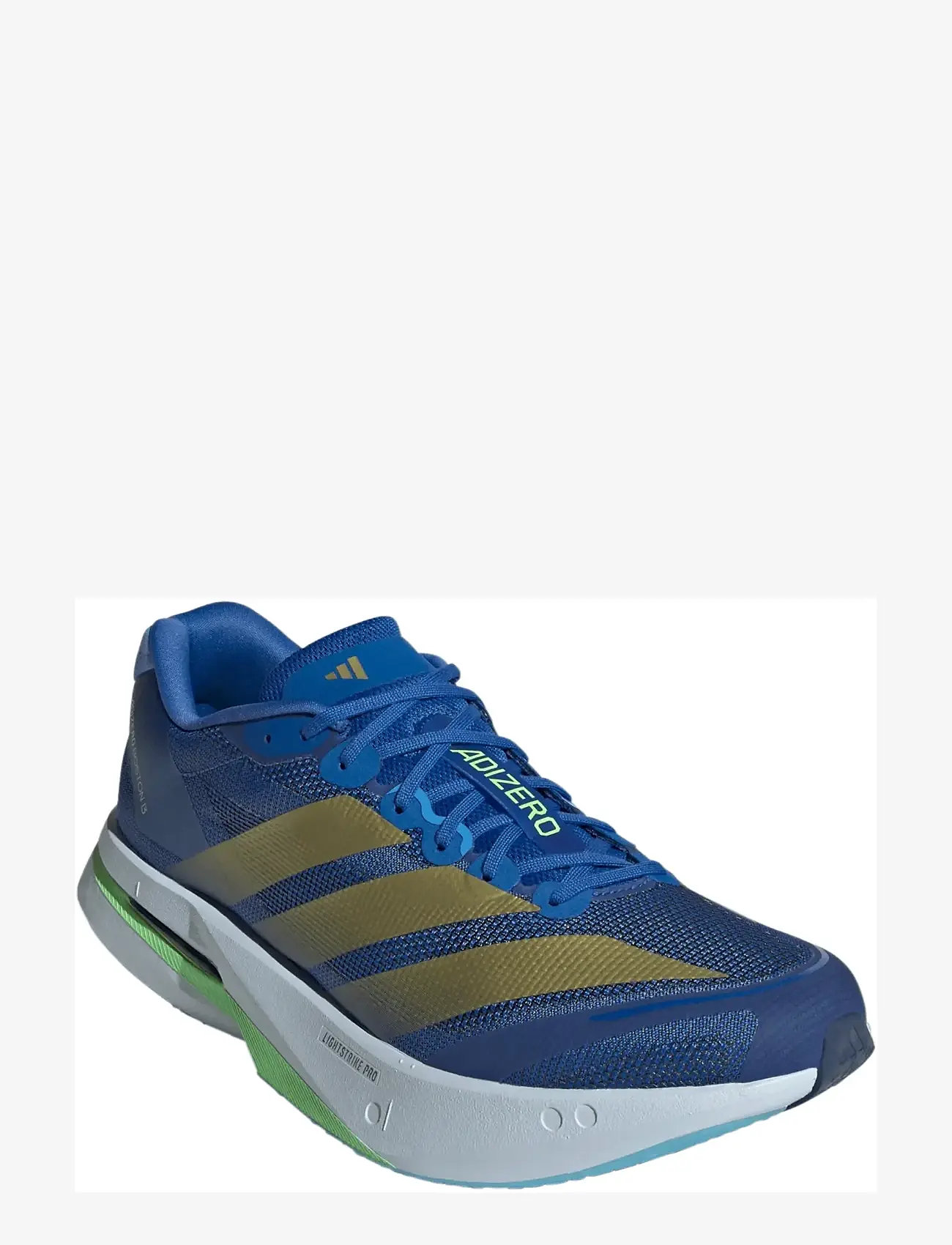 adidas Performance - ADIZERO BOSTON 13 M - løbesko - blue/goldmt/blubrs - 0