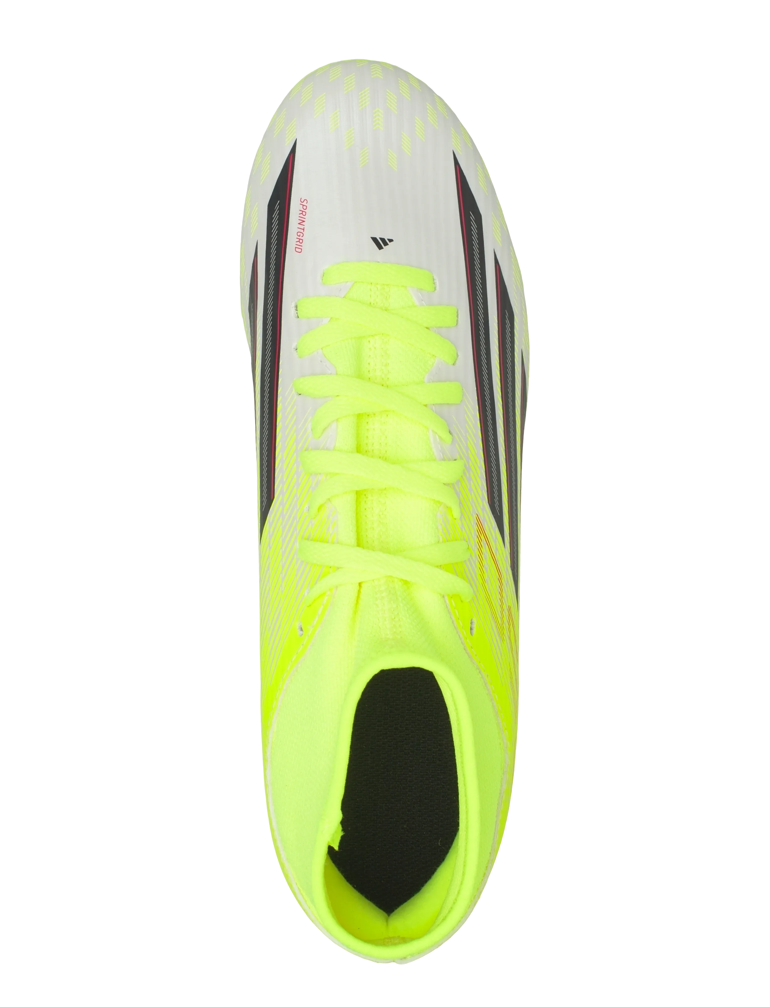 adidas Performance - F50 CLUB MID FG/MG - jalgpalli puutsad - tesoye/cblack/lucred - 3
