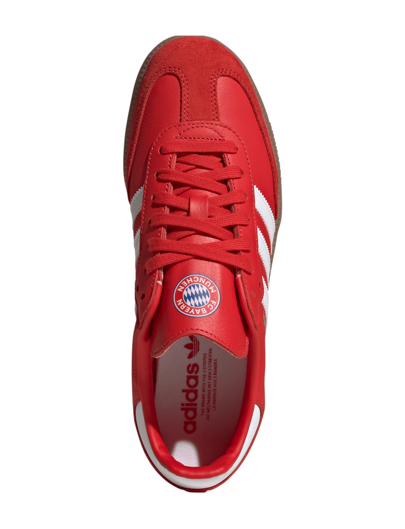 adidas Performance - SAMBA LICENSED - kõrge säärega tossud - red/ftwwht/red - 4
