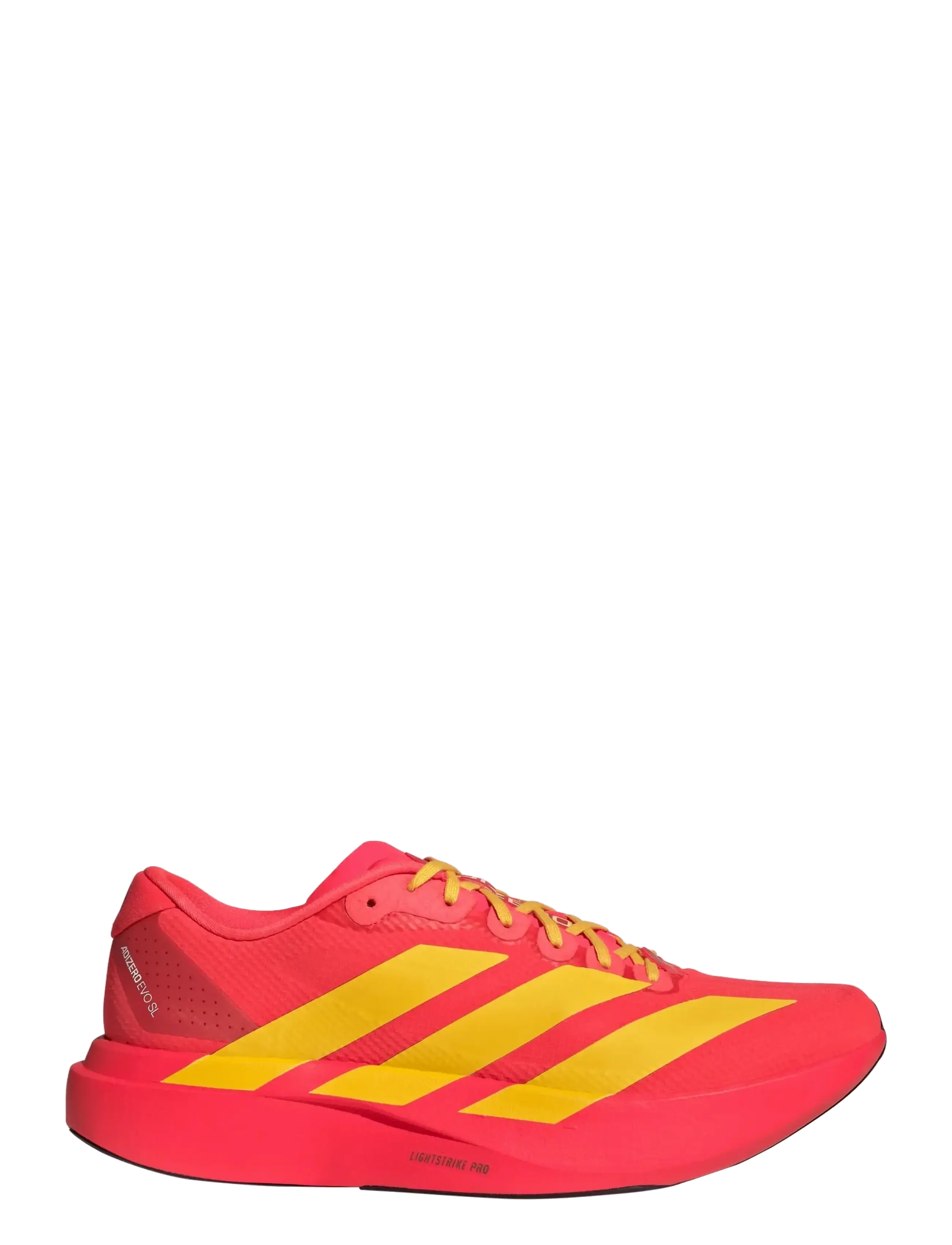 adidas Performance - Adizero EVO SL WOVEN M - løbesko - lucred/bogold/selubl - 1
