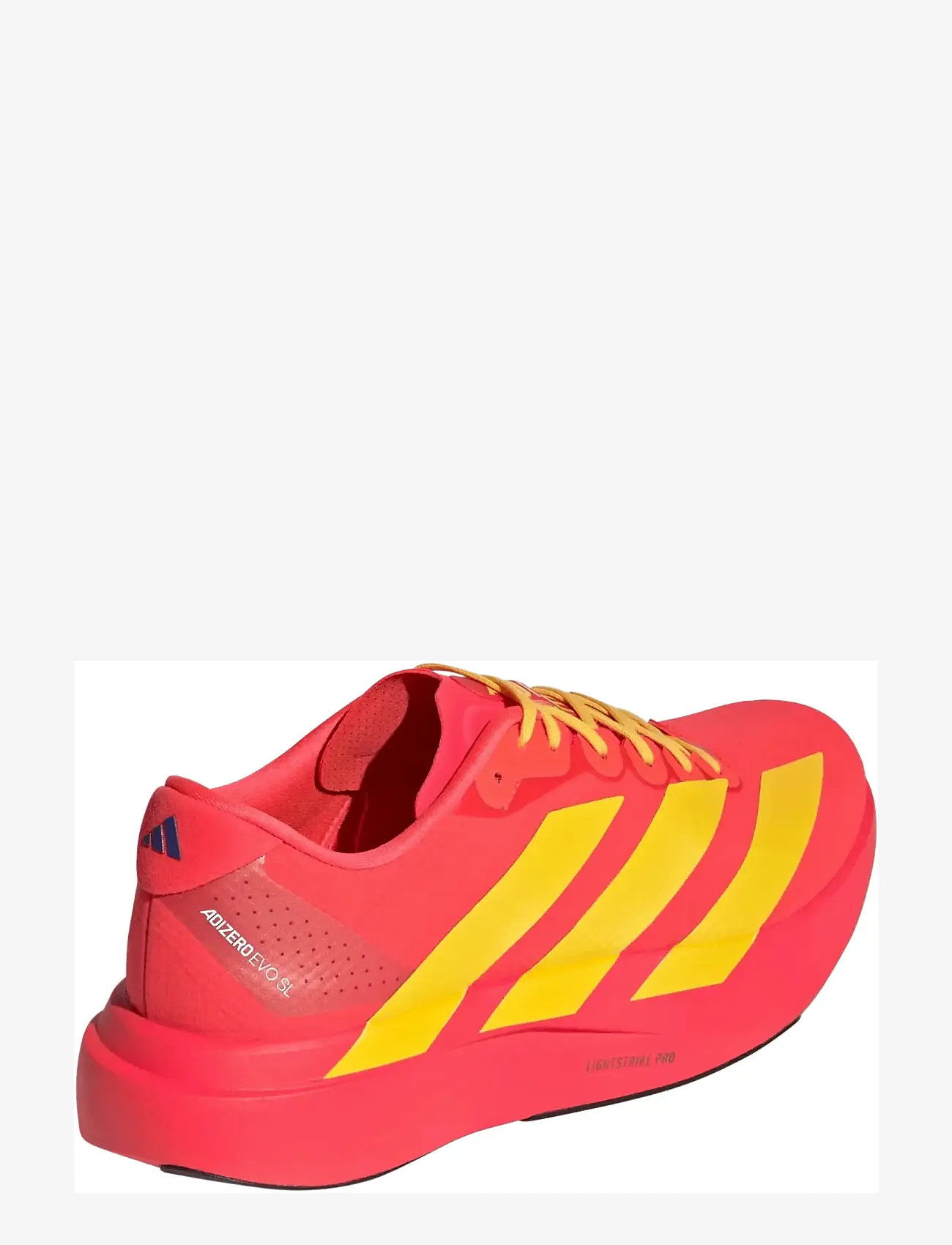 adidas Performance - Adizero EVO SL WOVEN M - løbesko - lucred/bogold/selubl - 3