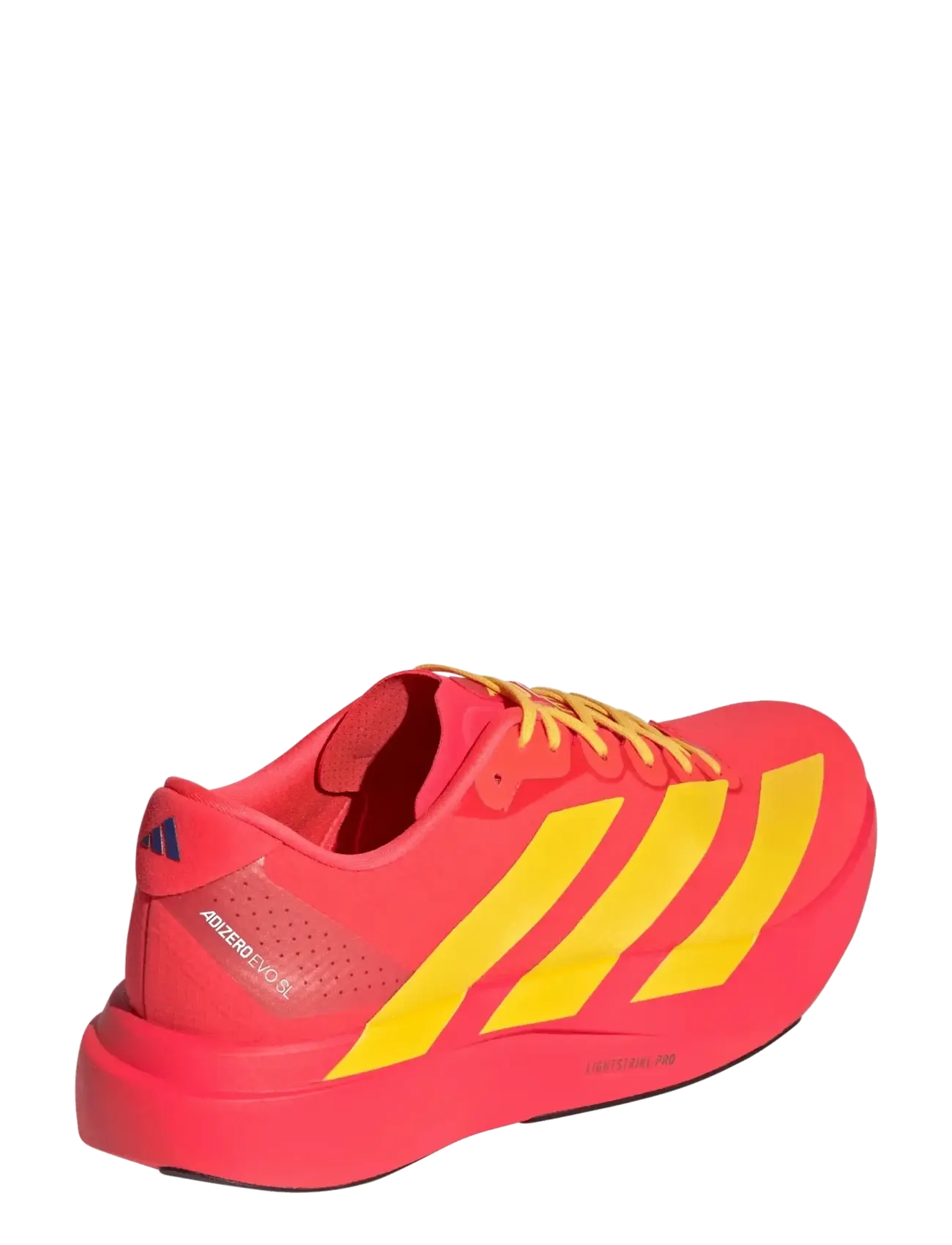 adidas Performance - Adizero EVO SL WOVEN M - løbesko - lucred/bogold/selubl - 3