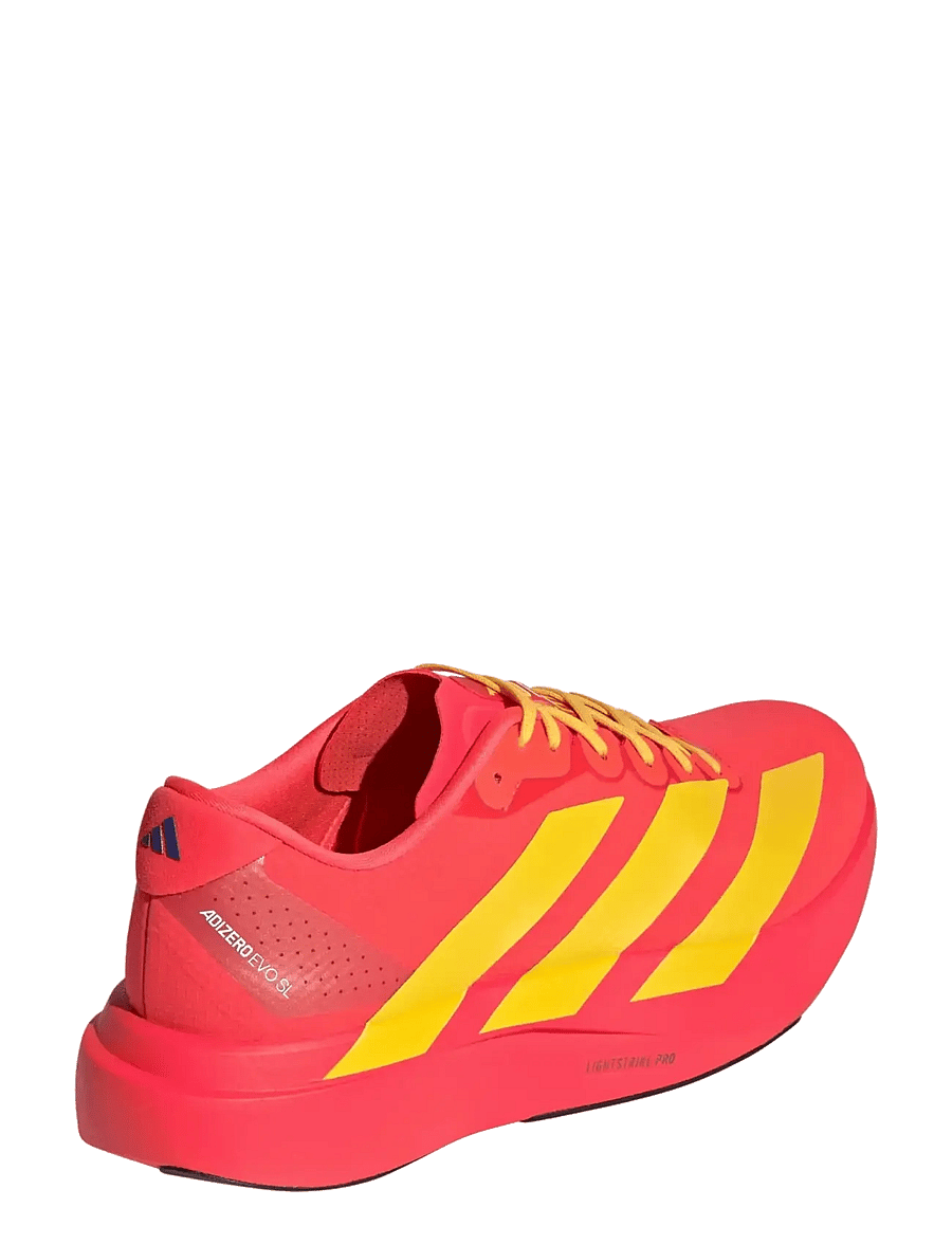 adidas Performance - Adizero EVO SL WOVEN M - laufschuhe - lucred/bogold/selubl - 3