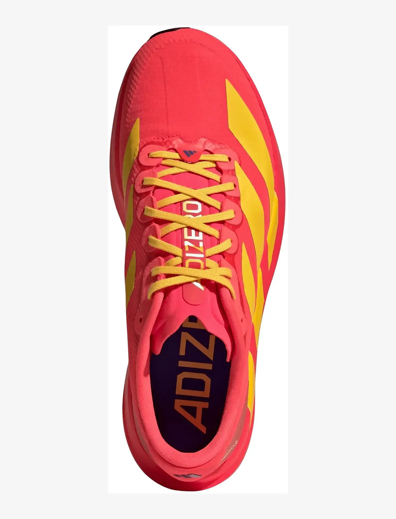 adidas Performance - Adizero EVO SL WOVEN M - løbesko - lucred/bogold/selubl - 4