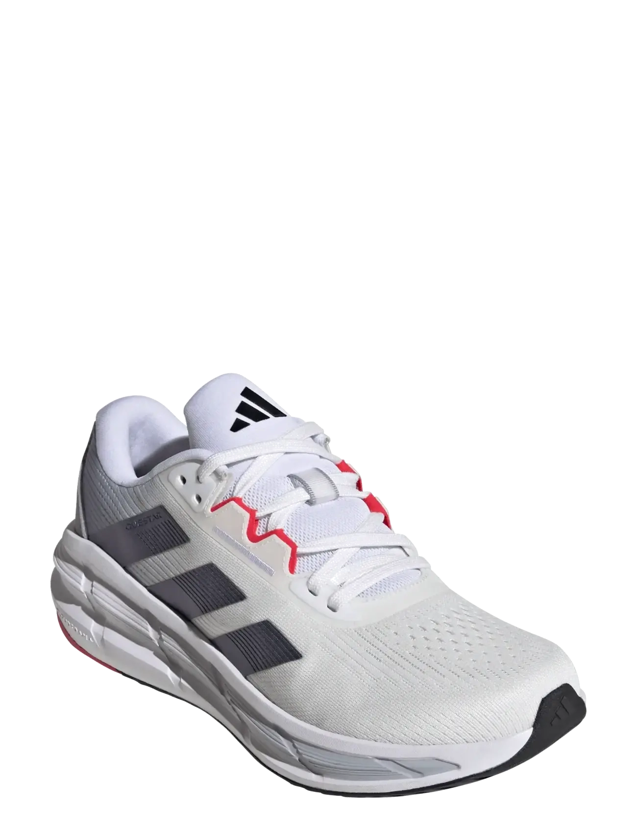 adidas Performance QUESTAR 3 M - Laufschuhe - FTWWHT/CBLACK/PURRUB / white