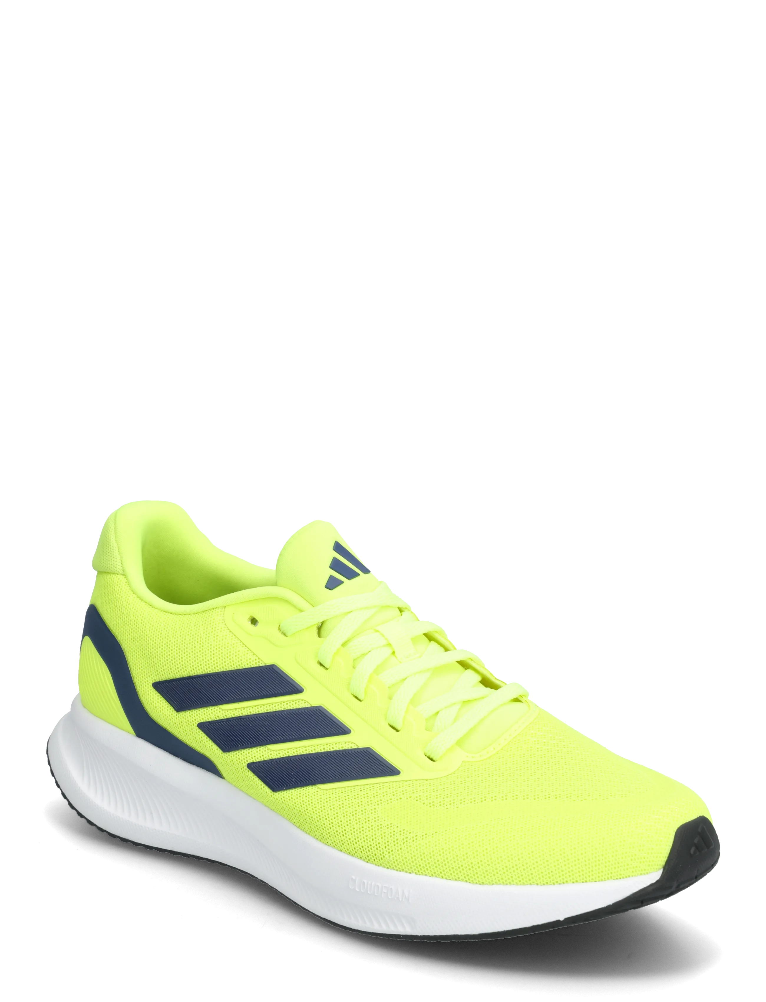 adidas Performance RUNFALCON 5 - Kingad - SYELLO/DKBLUE/FTWWHT / yellow