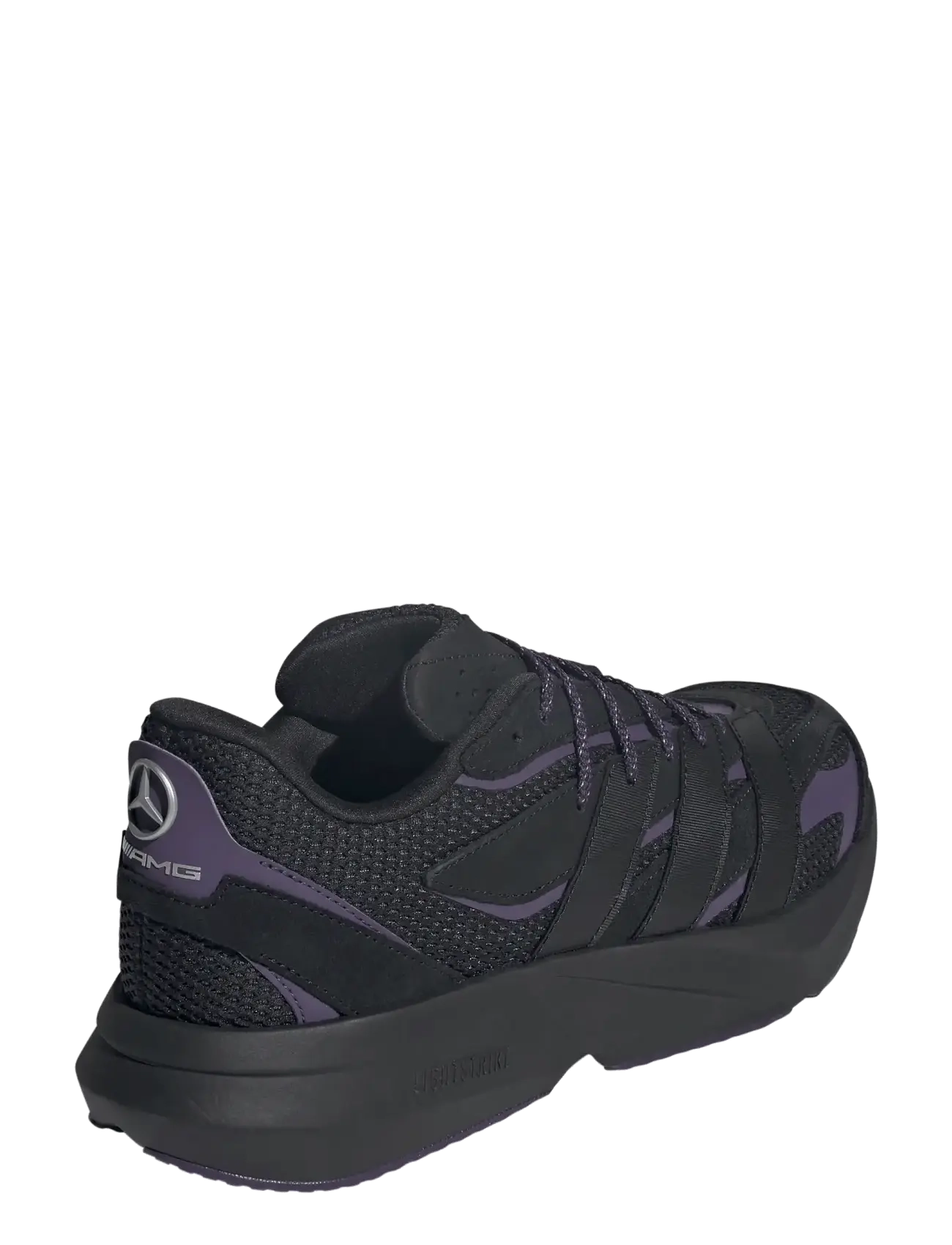 adidas Performance - LIGHTBLAZE MER - sneakers - cblack/cblack/aurplu - 3
