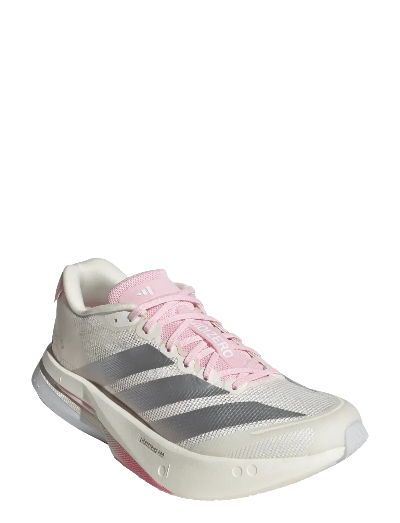 adidas Performance ADIZERO BOSTON 13 W - Schuhe - CWHITE/SILVMT/CLPINK / cream