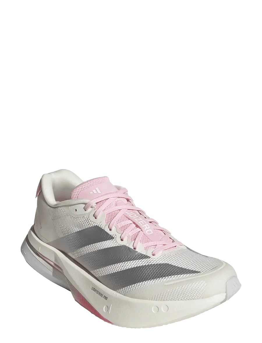 adidas Performance - ADIZERO BOSTON 13 W - löparskor - cwhite/silvmt/clpink - 0
