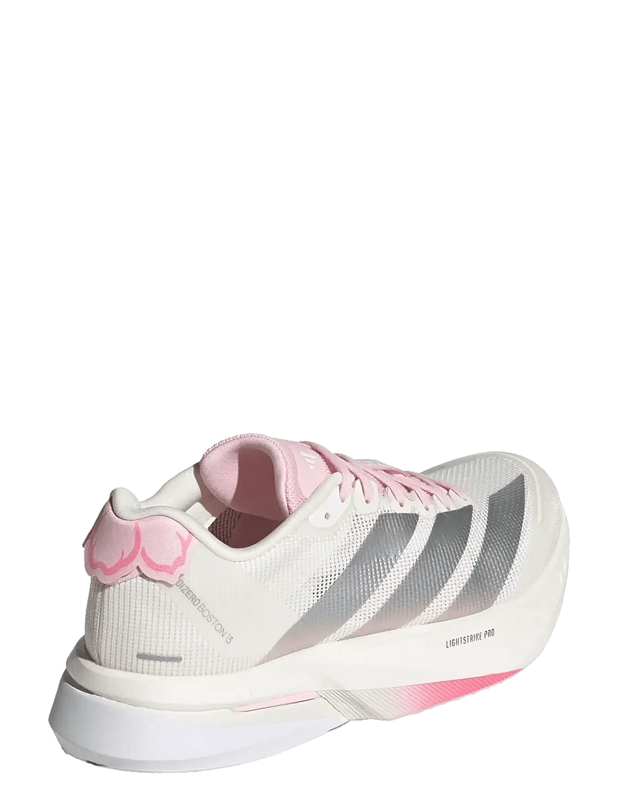 adidas Performance - ADIZERO BOSTON 13 W - löparskor - cwhite/silvmt/clpink - 3