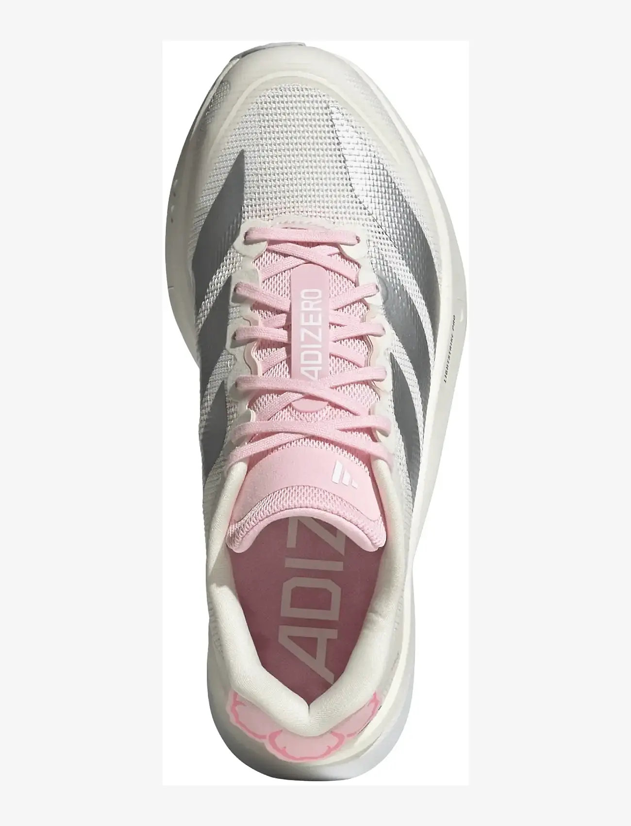 adidas Performance - ADIZERO BOSTON 13 W - løbesko - cwhite/silvmt/clpink - 4