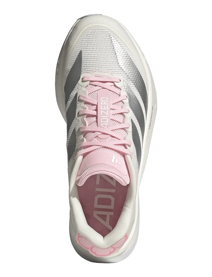 adidas Performance - ADIZERO BOSTON 13 W - löparskor - cwhite/silvmt/clpink - 4