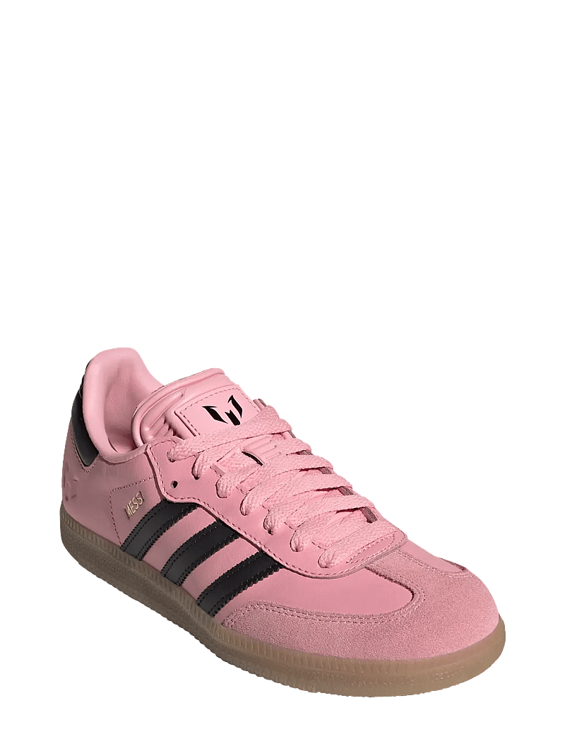 adidas Performance - SAMBA MESSI J - fodboldstøvler - ltpink/cblack/gum4 - 0
