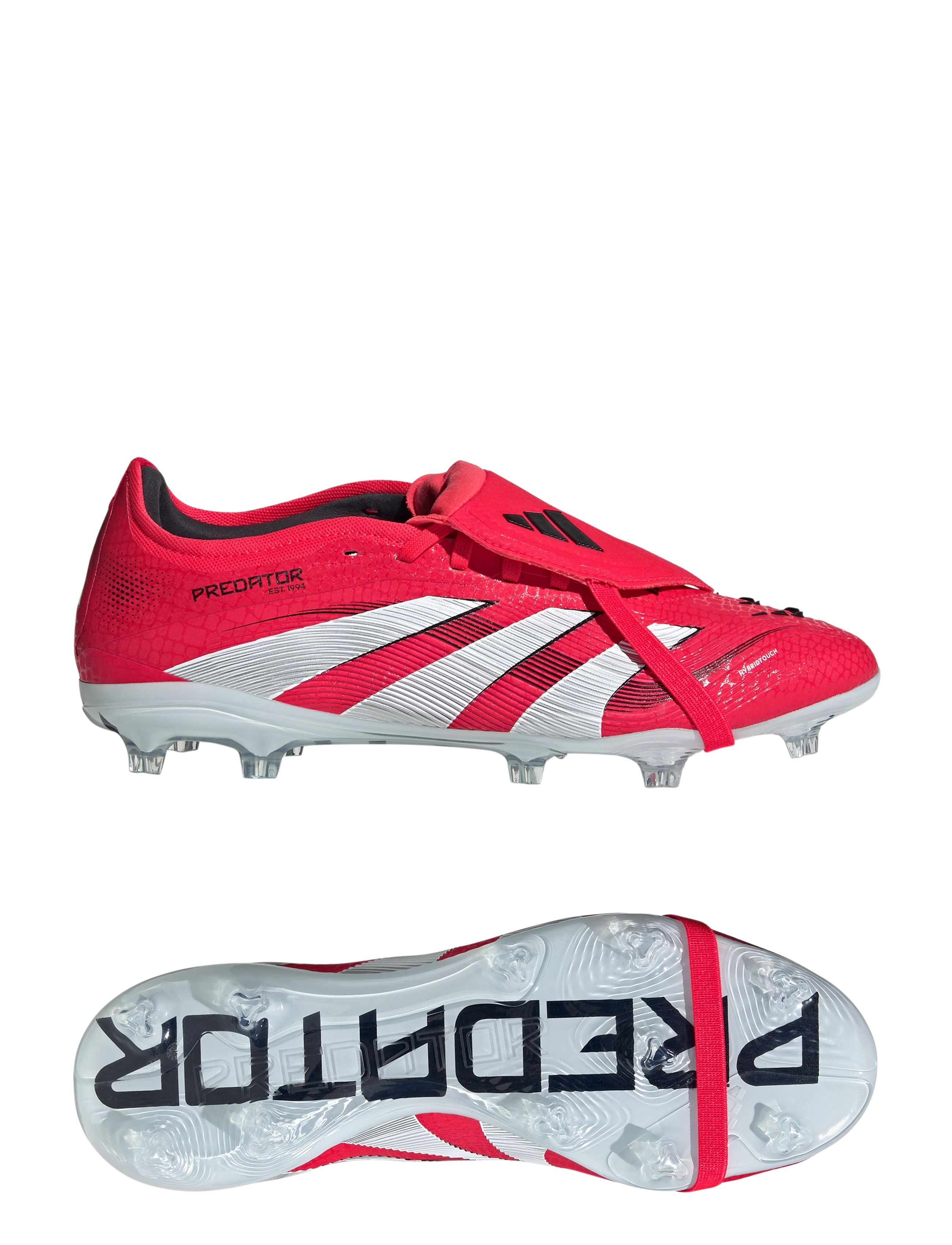 adidas Performance - PREDATOR PRO FT FG - lucred/ftwwht/cblack - 0