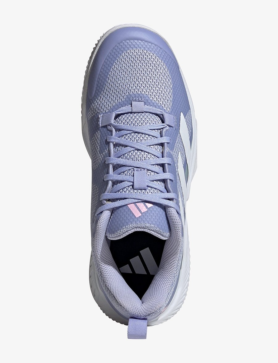 adidas Performance - Court Team 2.0 W - sisäpelikengät - vioton/ftwwht/clpink - 4