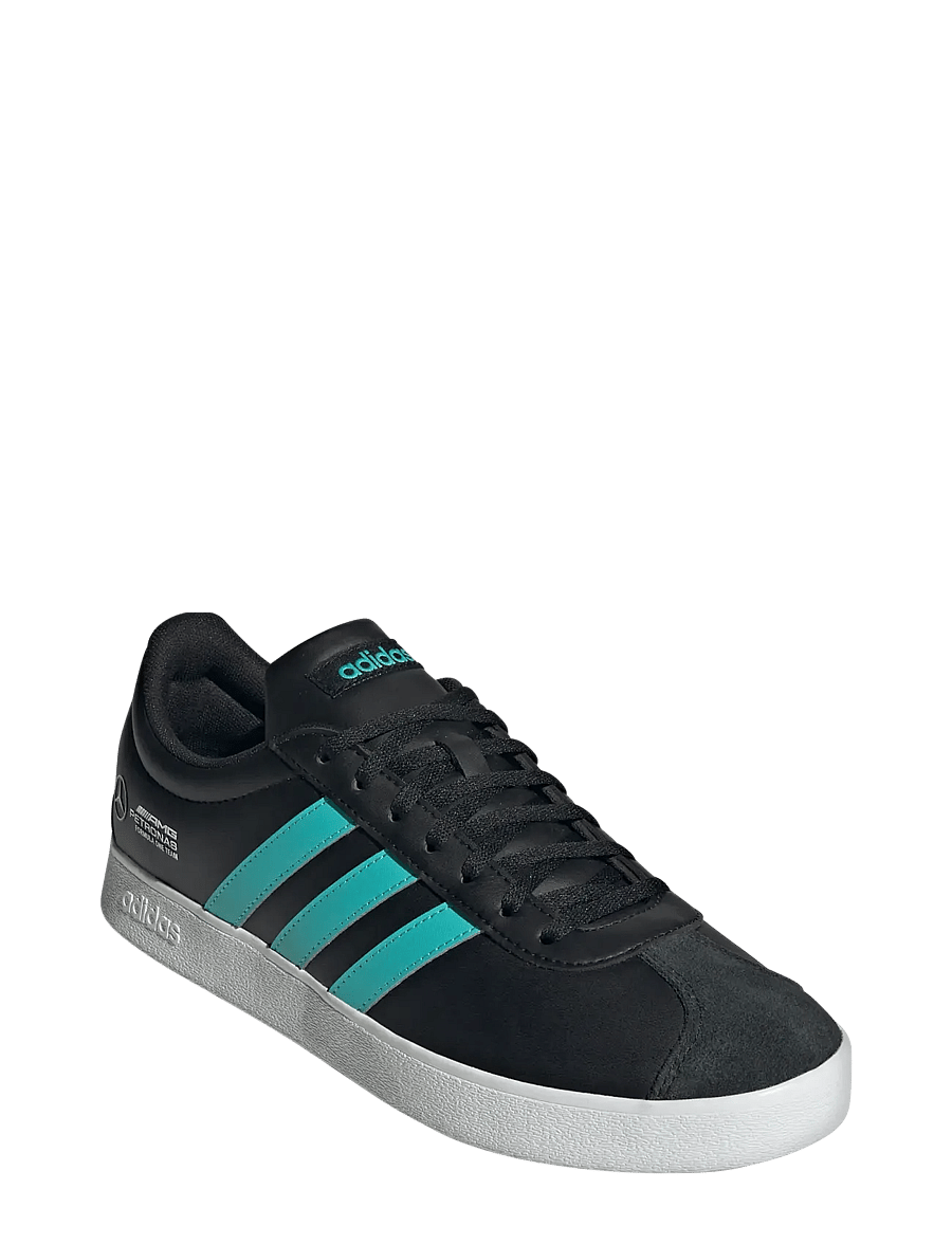 adidas Performance - VL COURT MER - lágir strigaskór - cblack/semiru/ftwwht - 0