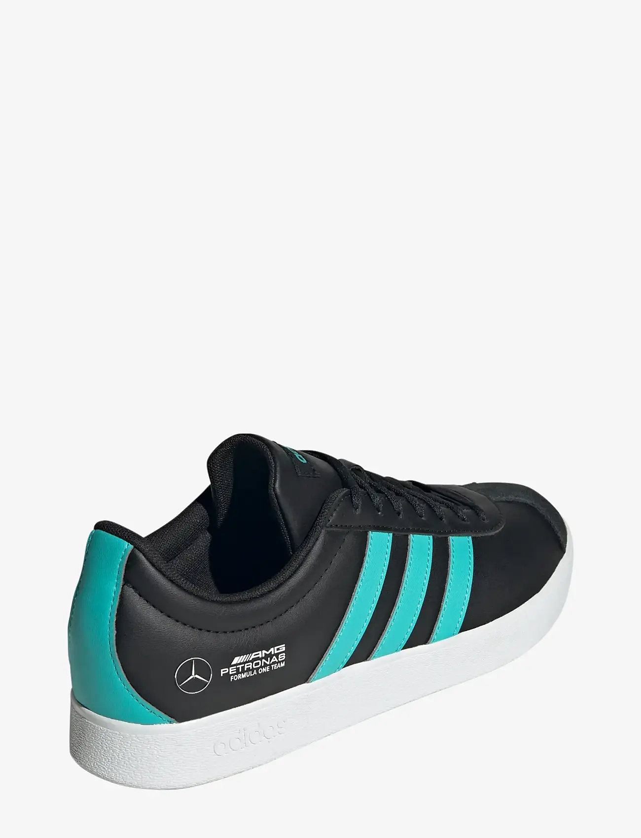 adidas Performance - VL COURT MER - matalavartiset tennarit - cblack/semiru/ftwwht - 3
