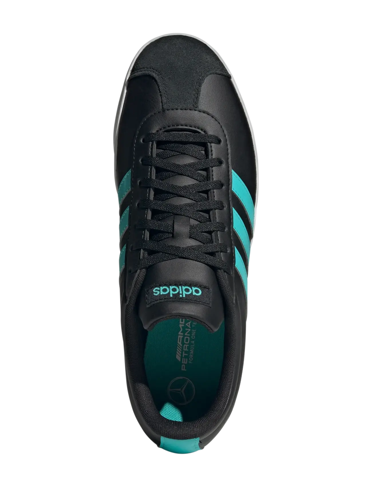 adidas Performance - VL COURT MER - lágir strigaskór - cblack/semiru/ftwwht - 4