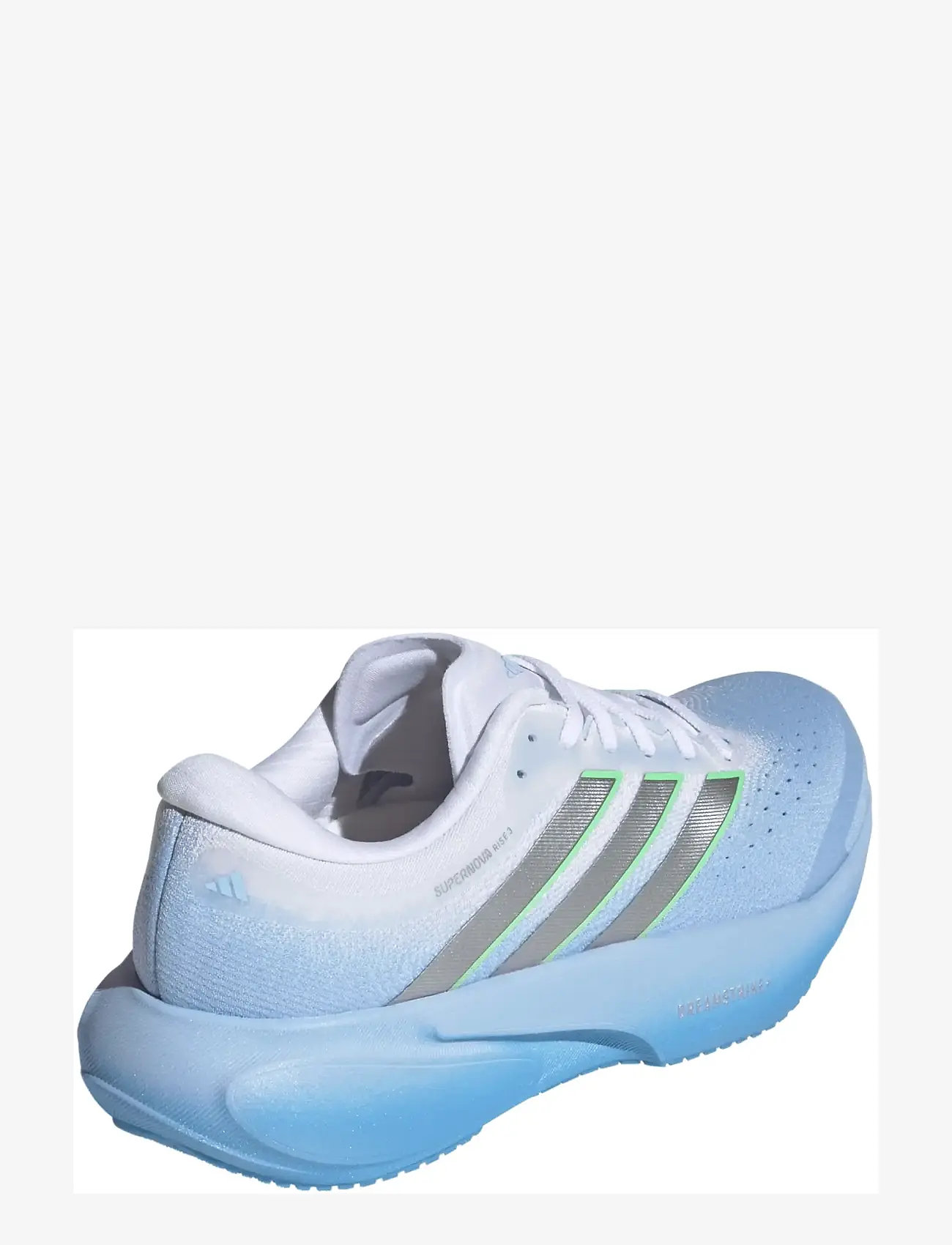 adidas Performance - SUPERNOVA RISE 3 W - løbesko - globlu/silvmt/ftwwht - 3