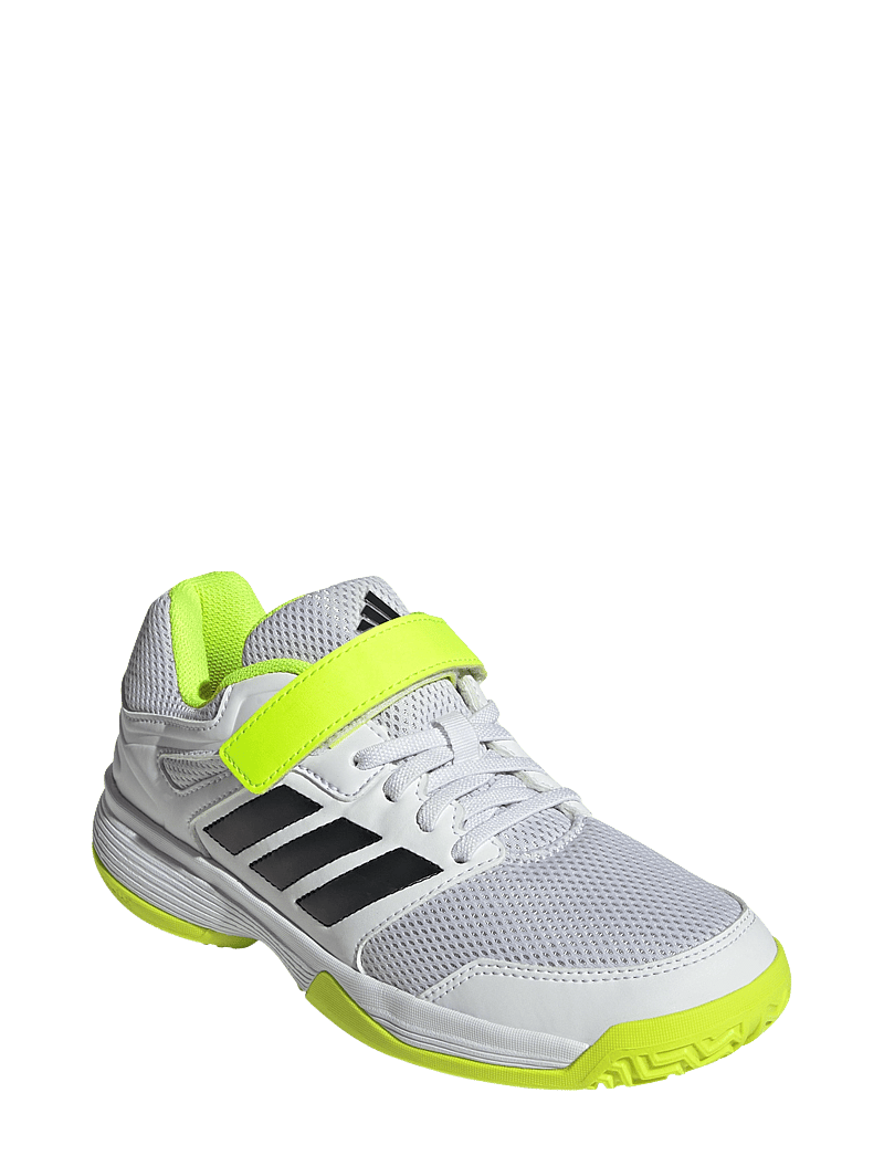 adidas Performance - Speedcourt K Velcro - skriešanas apavi - ftwwht/cblack/luclem - 0
