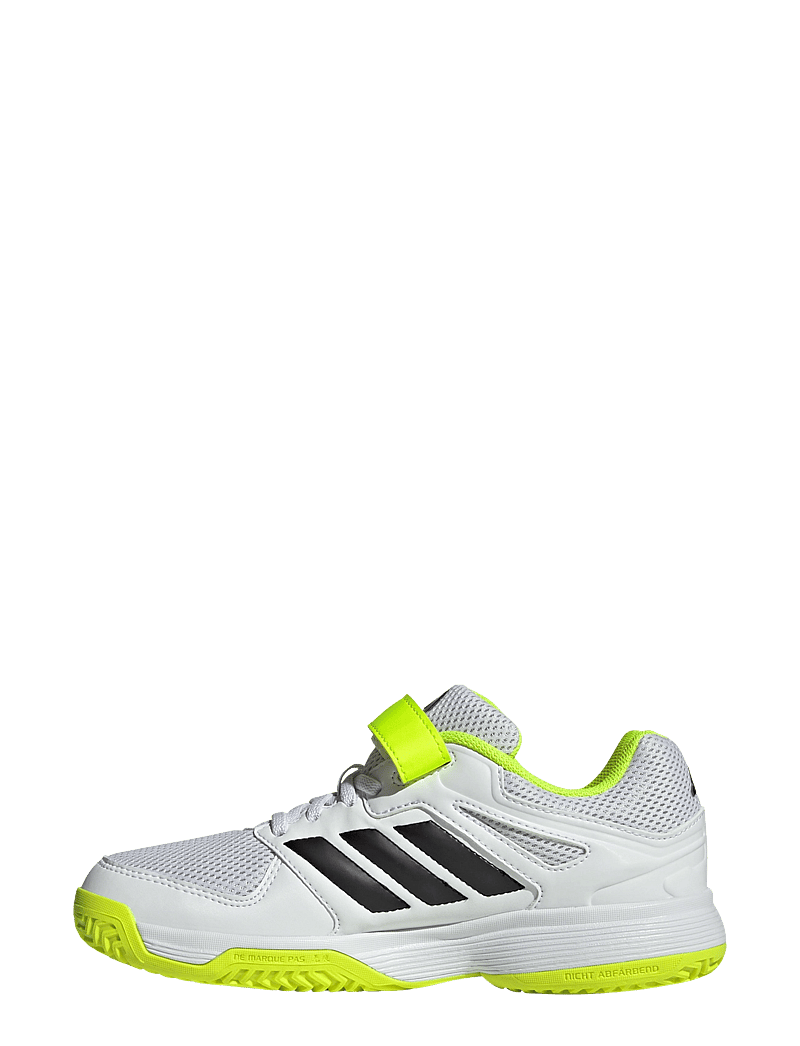 adidas Performance - Speedcourt K Velcro - skriešanas apavi - ftwwht/cblack/luclem - 2