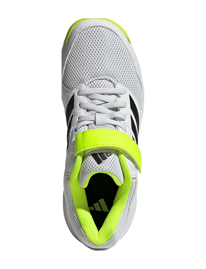 adidas Performance - Speedcourt K Velcro - skriešanas apavi - ftwwht/cblack/luclem - 4