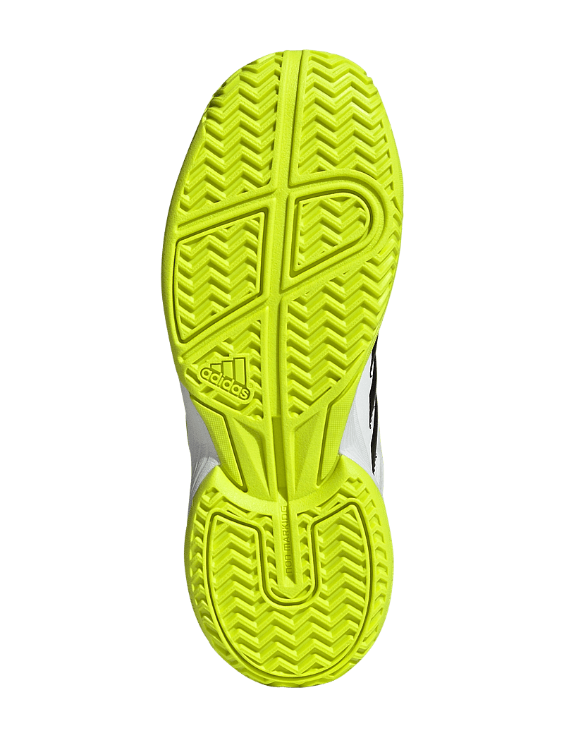 adidas Performance - Speedcourt K Velcro - skriešanas apavi - ftwwht/cblack/luclem - 5