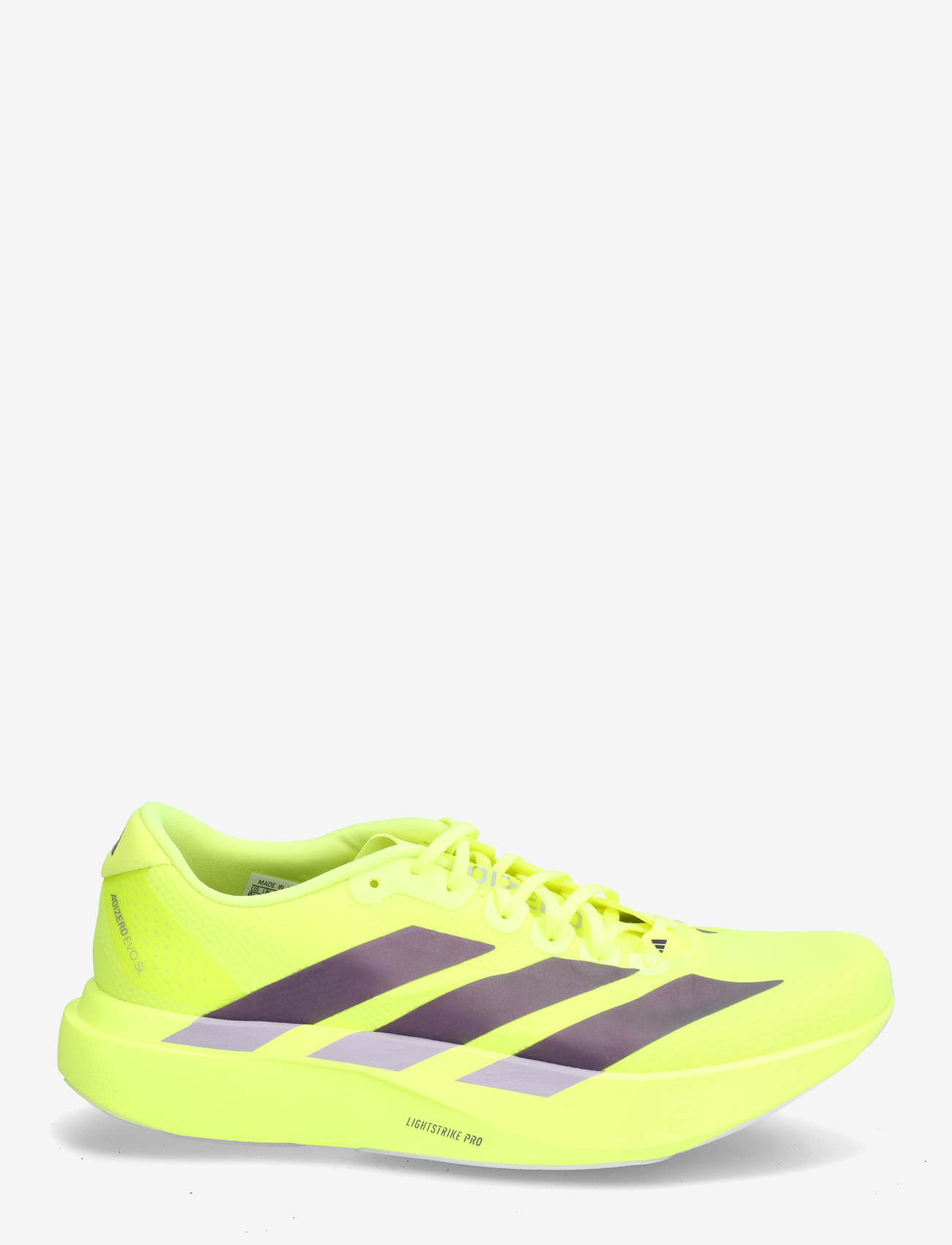 adidas Performance - Adizero EVO SL WOVEN M - running shoes - syello/aurplu/powplu - 1