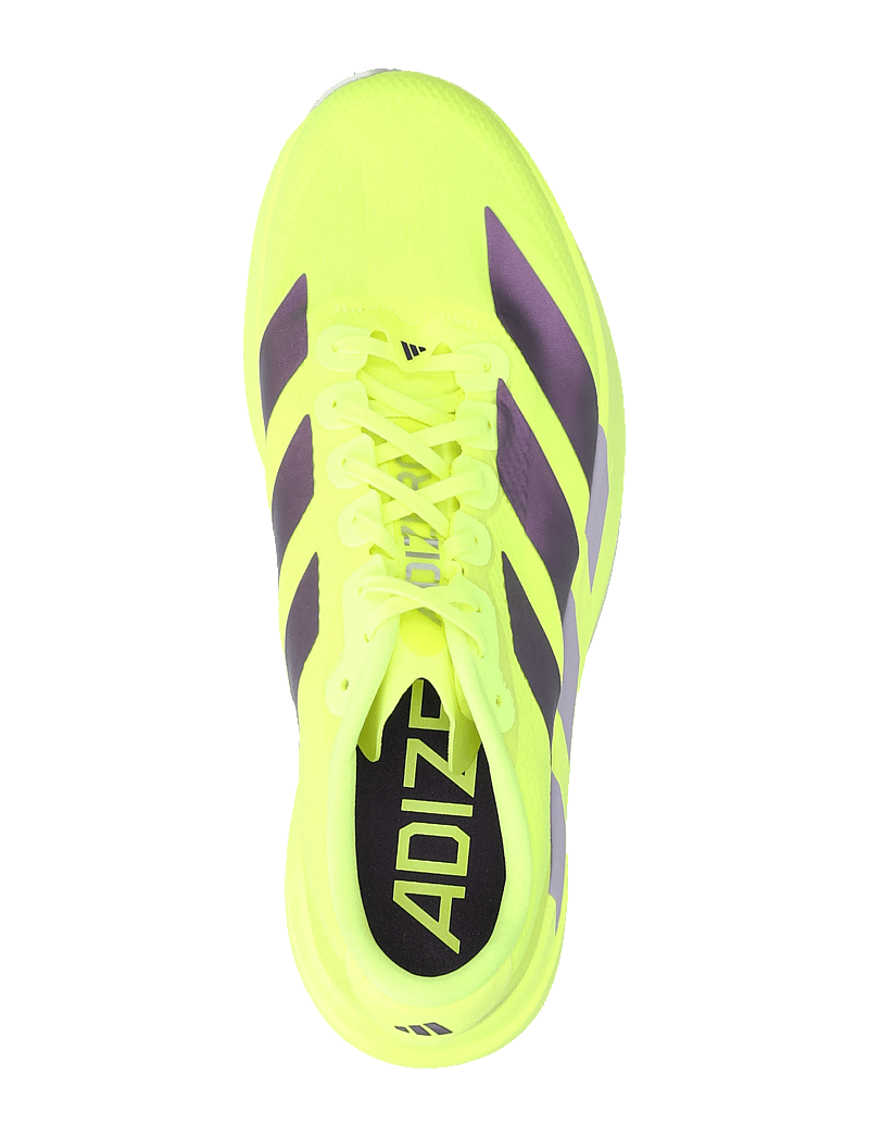 adidas Performance - Adizero EVO SL WOVEN M - running shoes - syello/aurplu/powplu - 3