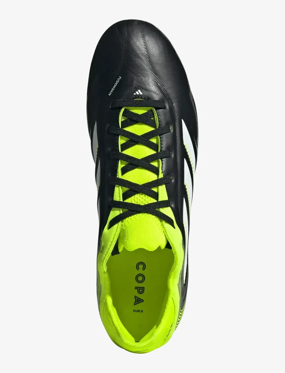 adidas Performance - COPA PURE III PRO FG - fußballstiefel - cblack/ftwwht/luclem - 4