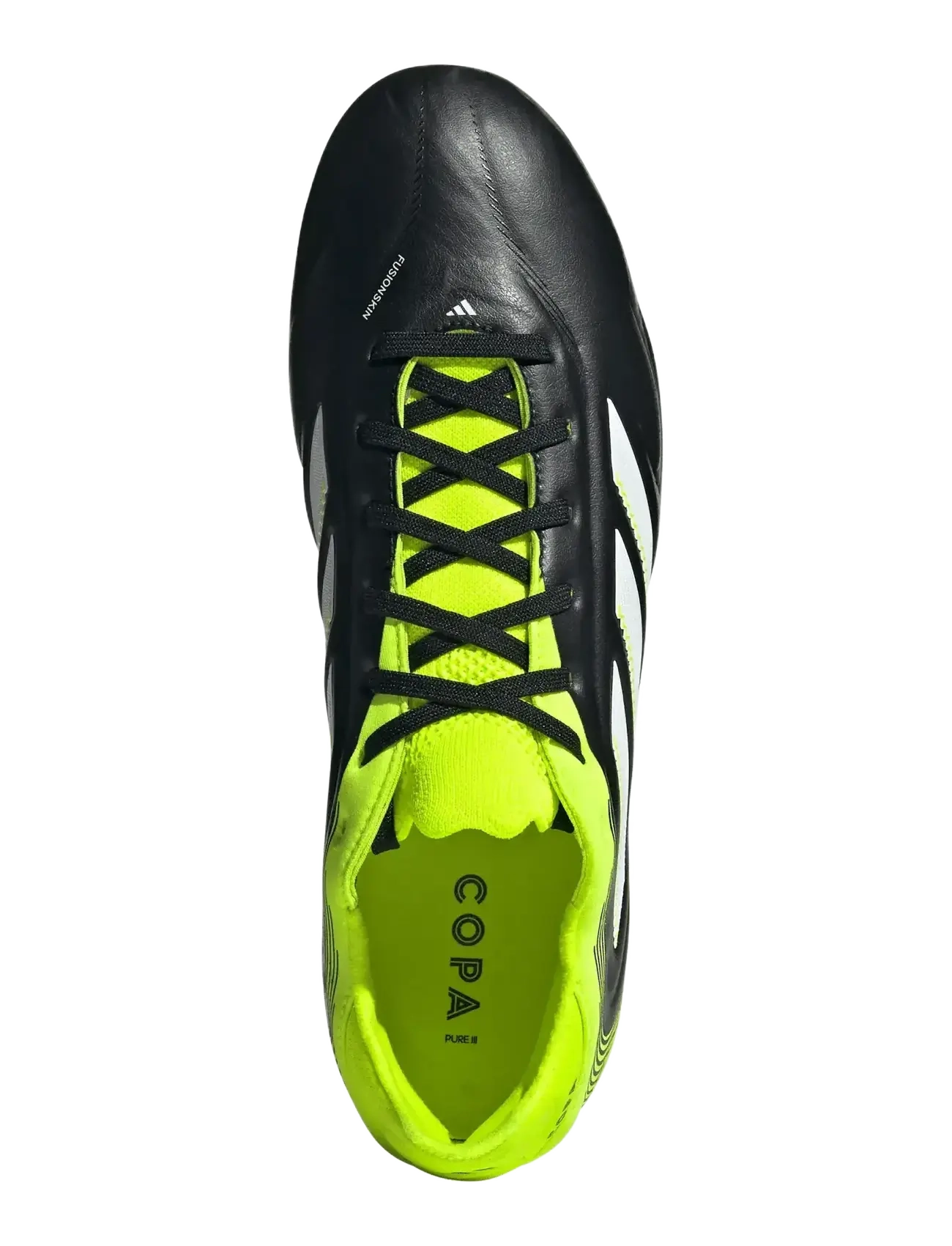 adidas Performance - COPA PURE III PRO FG - fußballschuhe - cblack/ftwwht/luclem - 4
