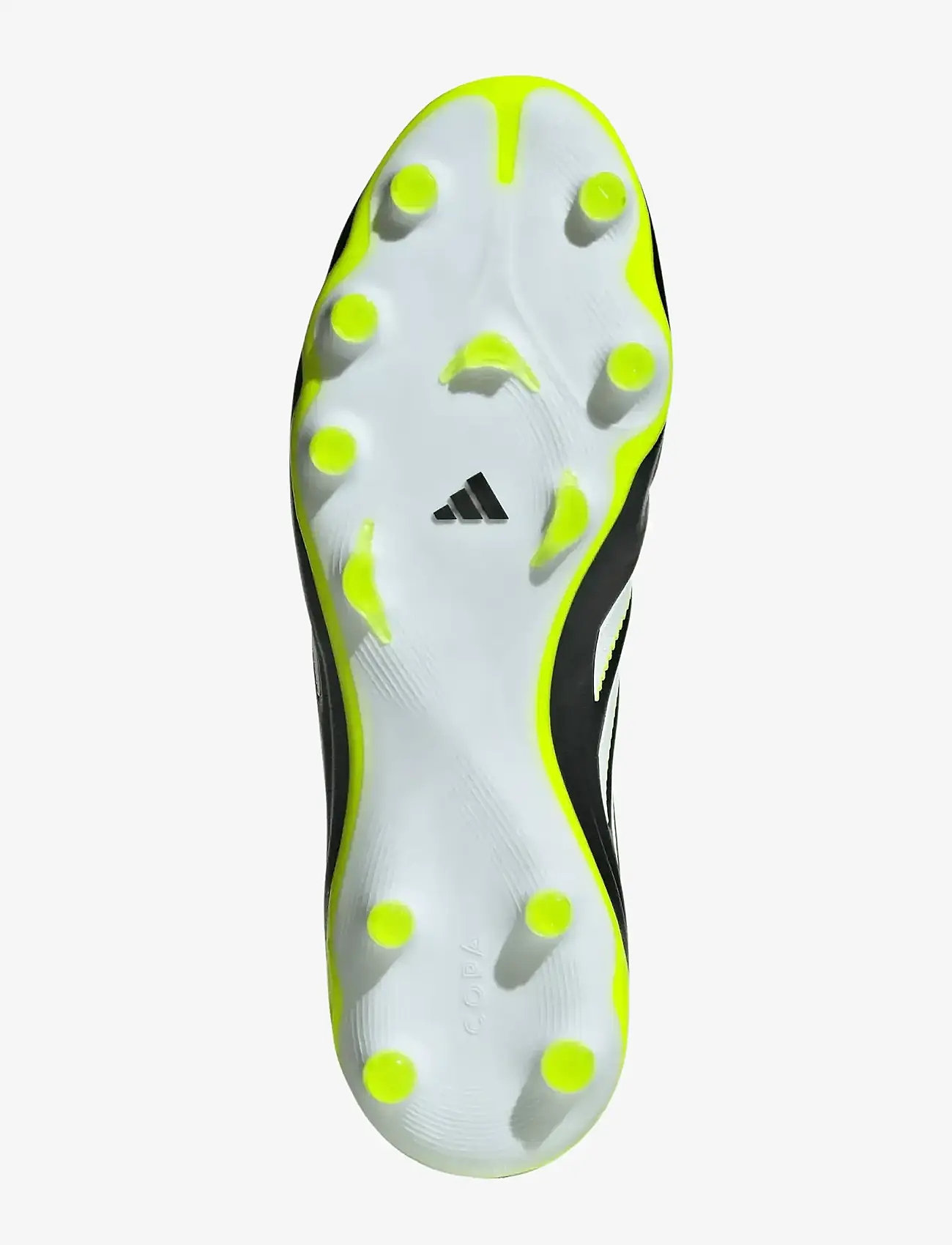 adidas Performance - COPA PURE III PRO FG - fotbollsskor - cblack/ftwwht/luclem - 5