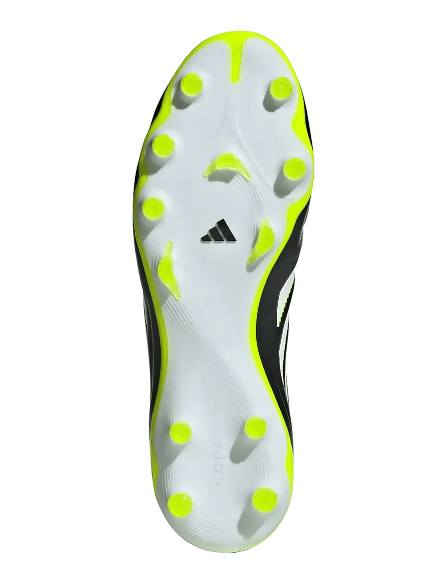 adidas Performance - COPA PURE III PRO FG - jalkapallokengät - cblack/ftwwht/luclem - 5