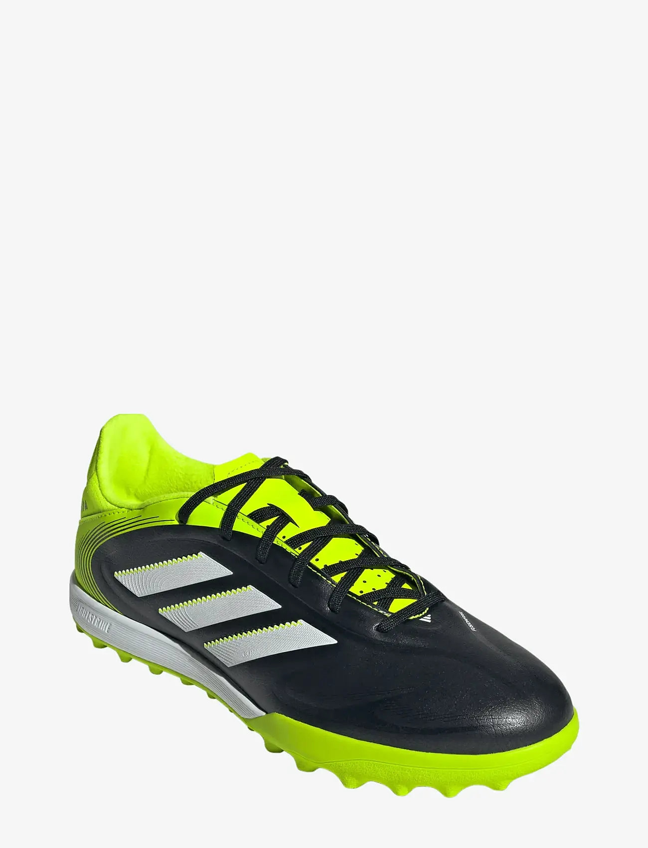 adidas Performance - COPA PURE III LEAGUE TF - fodboldstøvler - cblack/ftwwht/luclem - 0