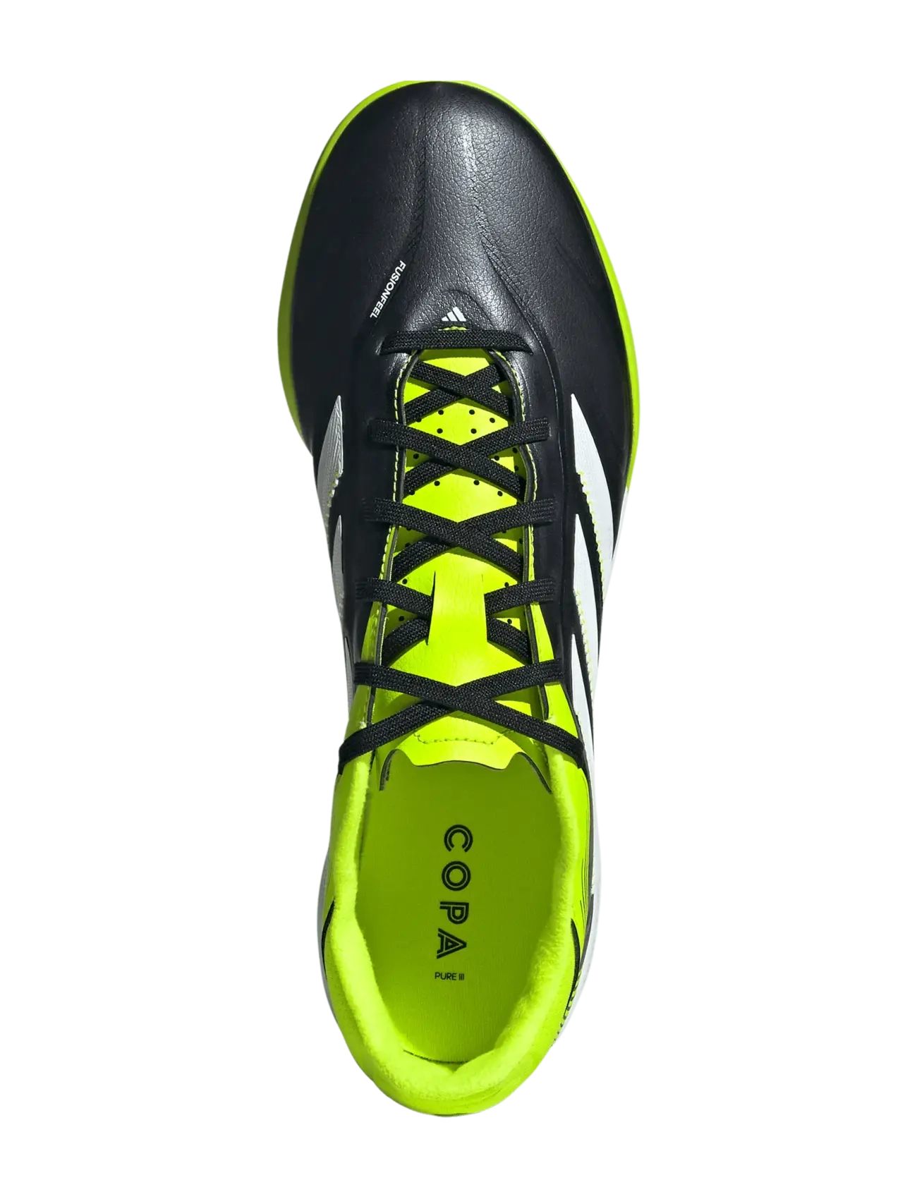 adidas Performance - COPA PURE III LEAGUE TF - fotballsko - cblack/ftwwht/luclem - 4