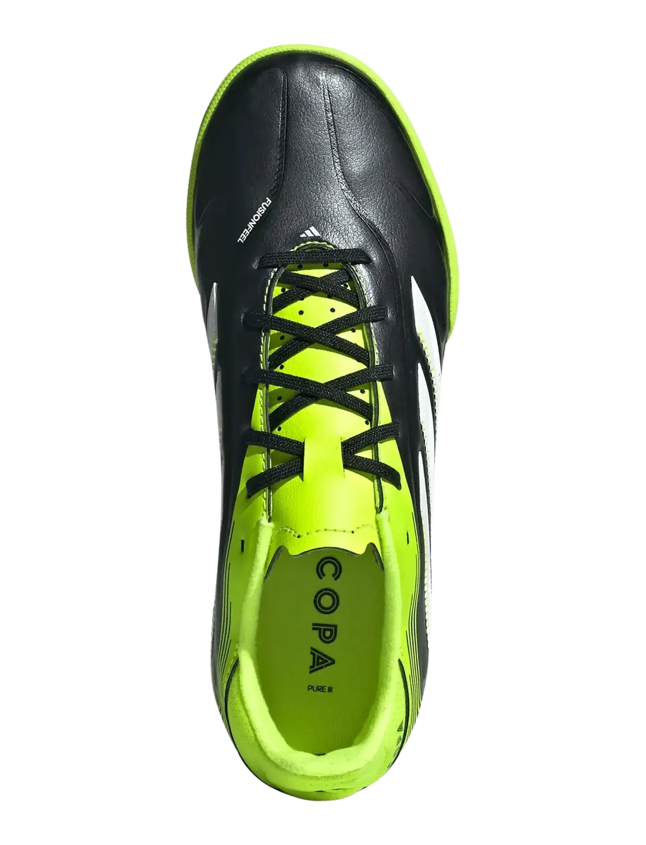 adidas Performance - COPA PURE III LEAGUE TF J - futbolo bateliai - cblack/ftwwht/luclem - 4