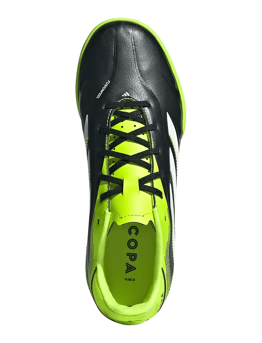 adidas Performance - COPA PURE III LEAGUE TF J - futbolo bateliai - cblack/ftwwht/luclem - 4