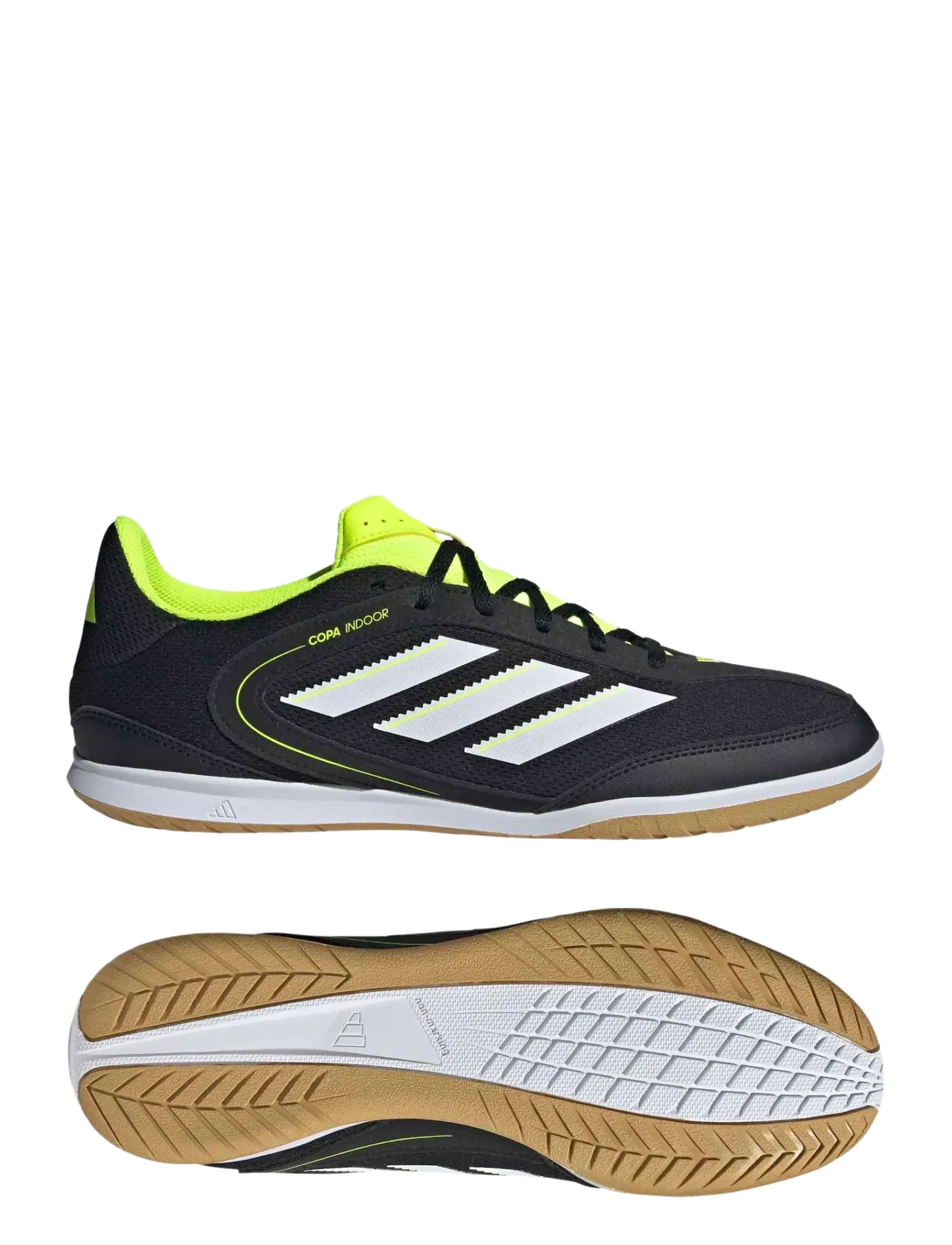 adidas Performance COPA INDOOR COURT CLUB - Deals - CBLACK/FTWWHT/LUCLEM / black