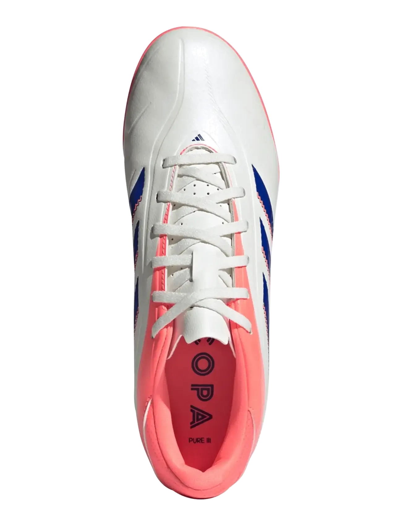 adidas Performance - COPA PURE III CLUB TF - fußballstiefel - owhite/lucblu/sigcor - 4