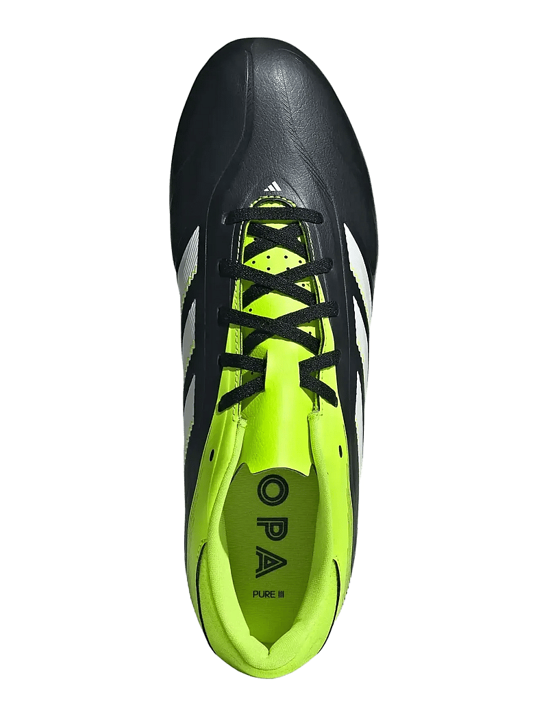 adidas Performance - COPA PURE III CLUB FG/MG - fotbollsskor - cblack/ftwwht/luclem - 4