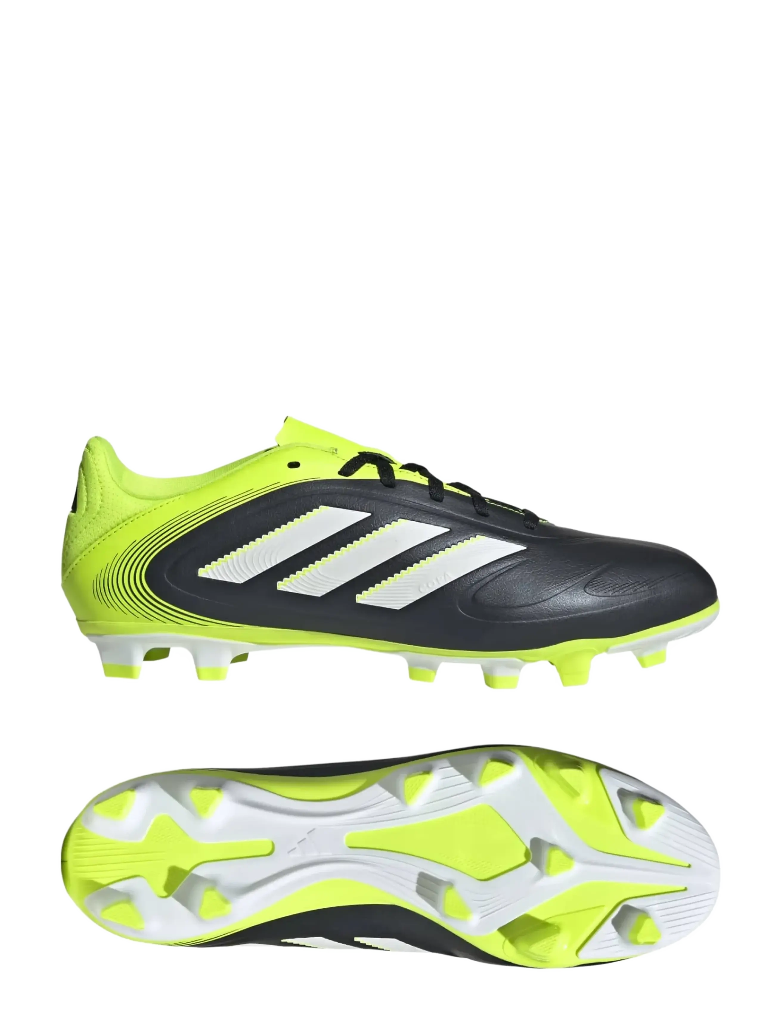 adidas Performance COPA PURE III CLUB FG/MG - Deals - CBLACK/FTWWHT/LUCLEM / black
