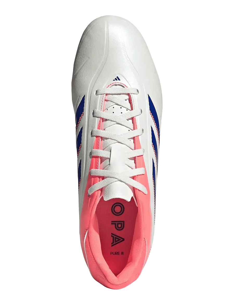 adidas Performance - COPA PURE III CLUB FG/MG - fußballstiefel - owhite/lucblu/sigcor - 4
