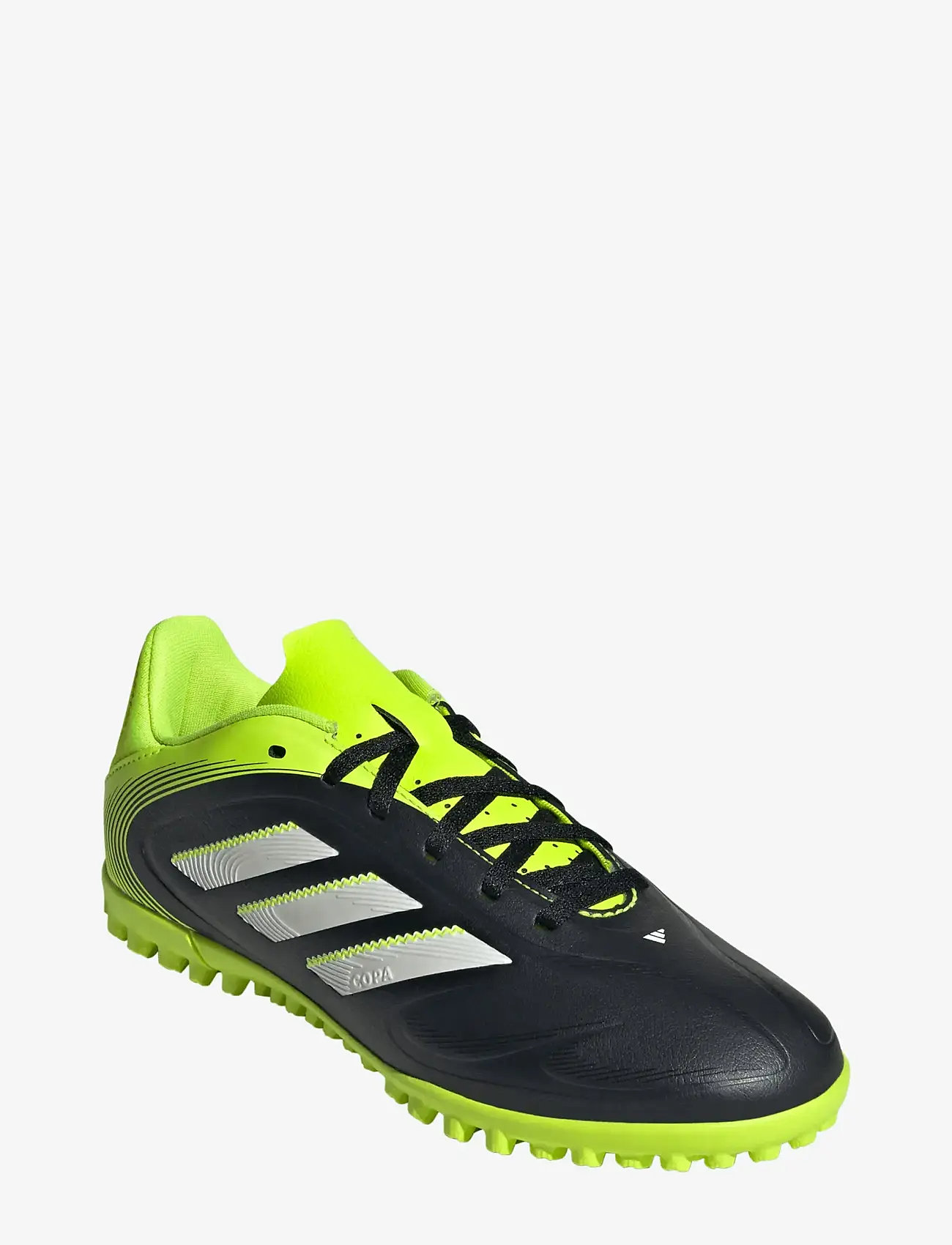 adidas Performance - COPA PURE III CLUB TF J - fotbollsskor - cblack/ftwwht/luclem - 0