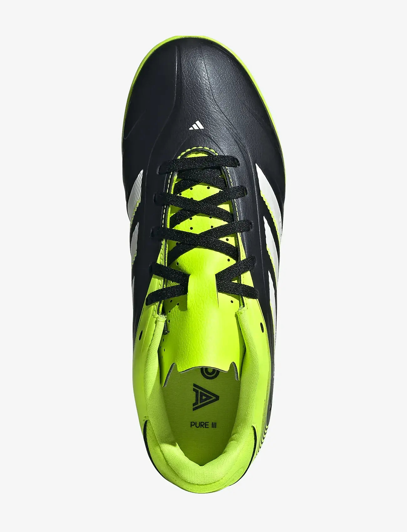 adidas Performance - COPA PURE III CLUB TF J - fotbollsskor - cblack/ftwwht/luclem - 4