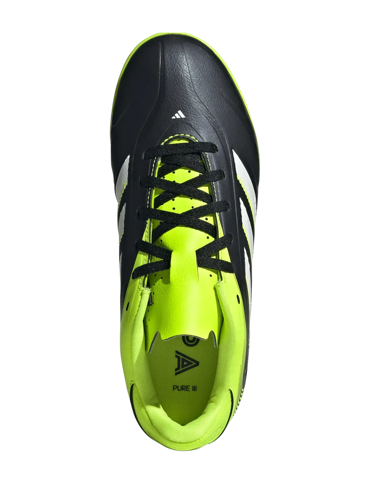 adidas Performance - COPA PURE III CLUB TF J - buty piłkarskie - cblack/ftwwht/luclem - 4