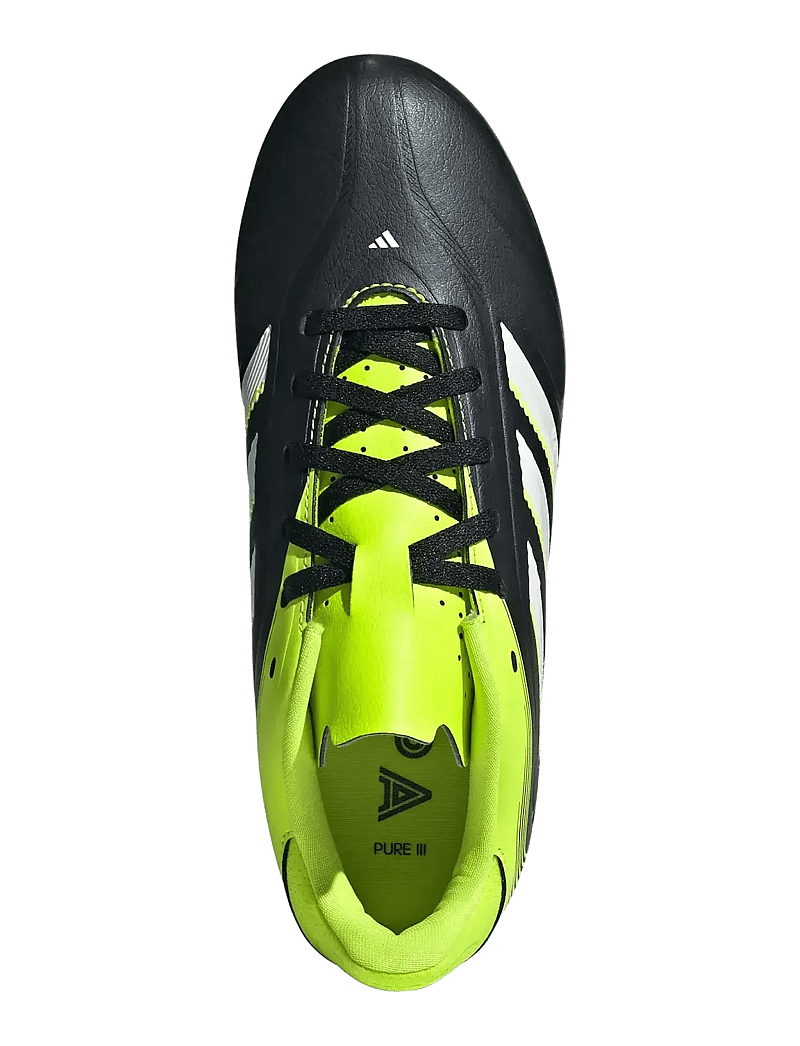 adidas Performance - COPA PURE III CLUB FG/MG J - futbola apavi - cblack/ftwwht/luclem - 4