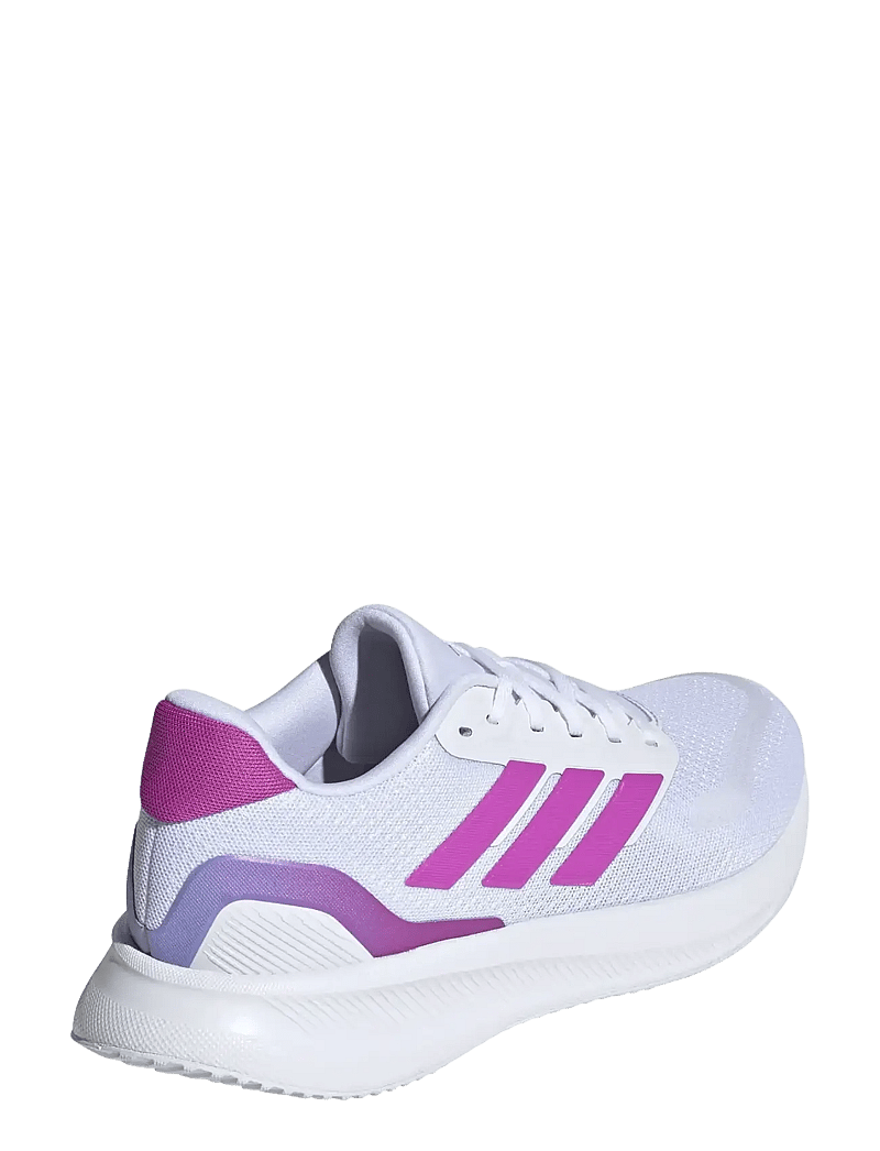 adidas Performance - RUNFALCON 5 W - løbesko - ftwwht/purbur/seblbu - 3