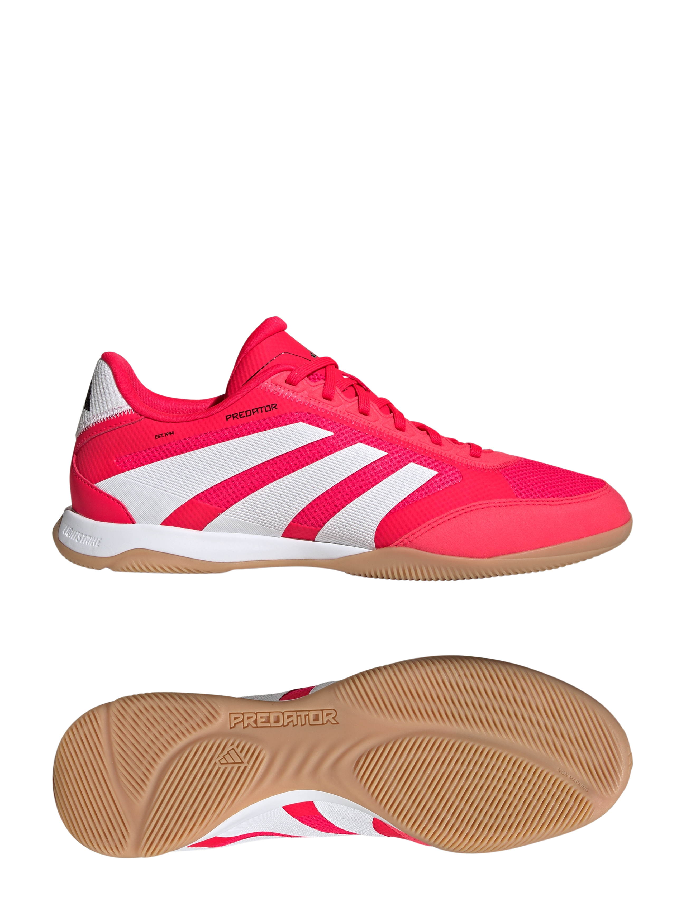 adidas Performance PREDATOR LEAGUE IN - Fodboldstøvler - LUCRED/FTWWHT/CBLACK / red